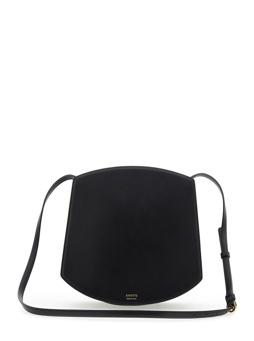 Savette Florence Crossbody Smooth Calf Leather In Black