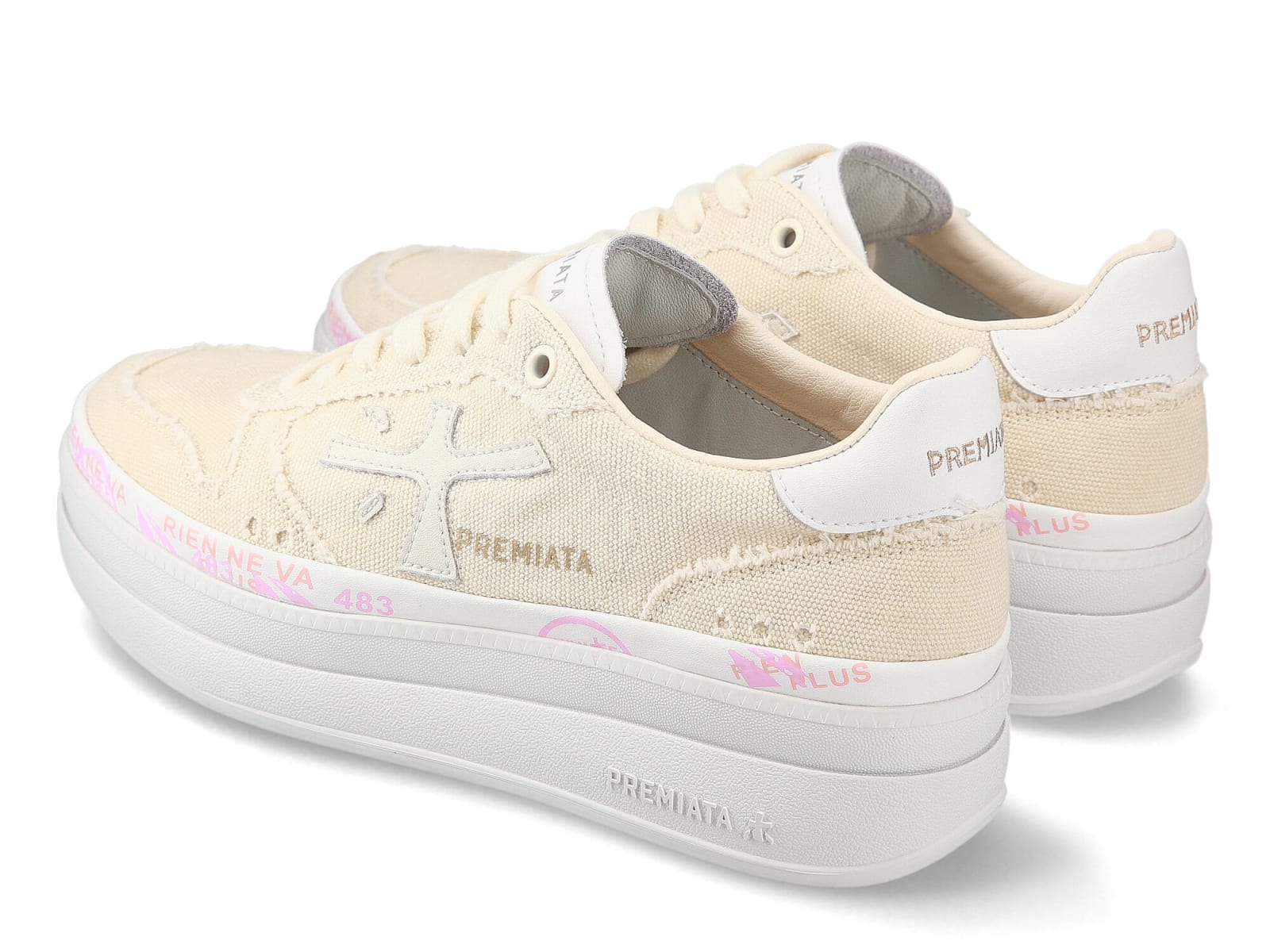 Shop Premiata Micol Sneakers In 6790