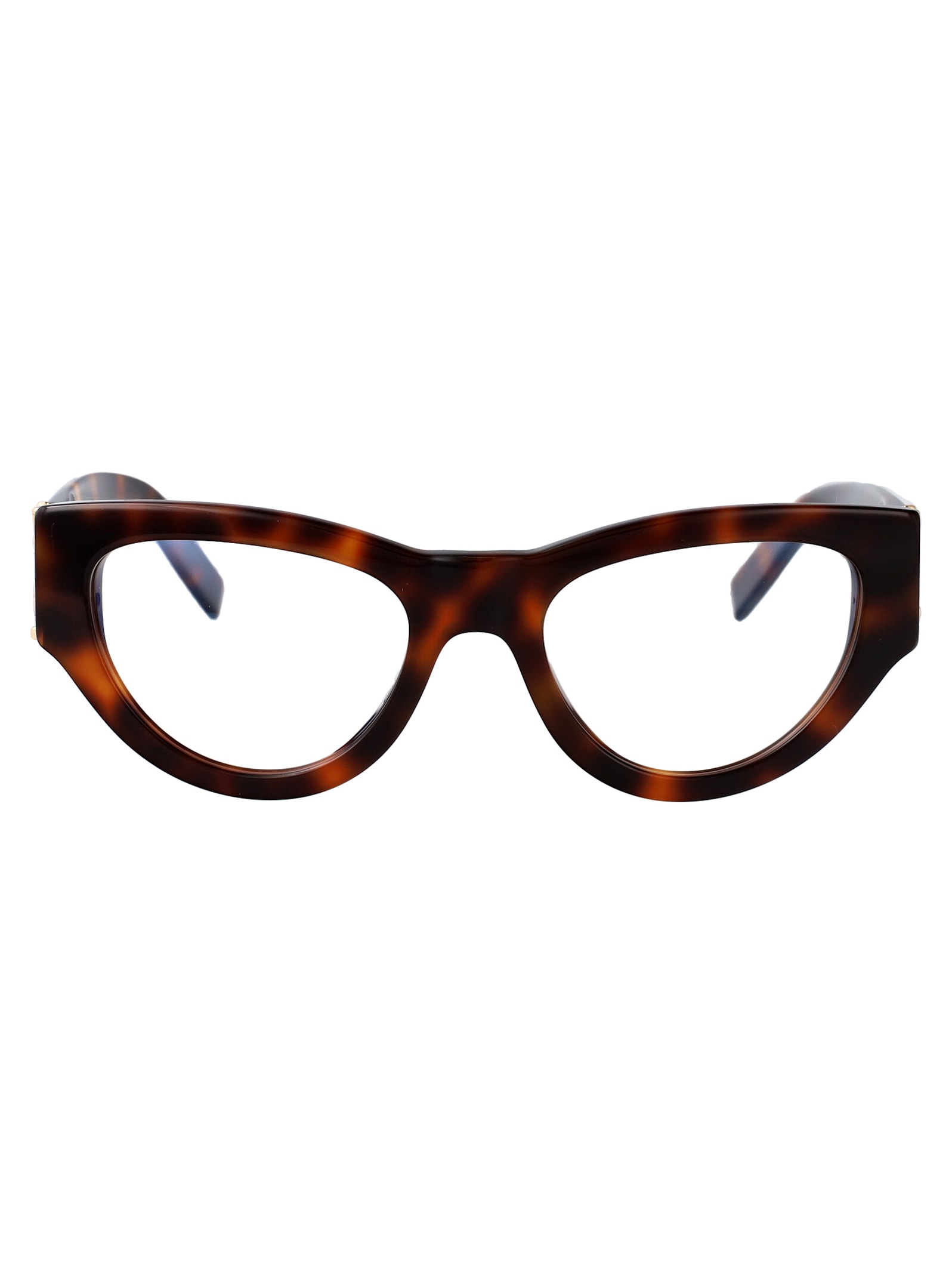 Saint Laurent Sl M94 Opt Glasses In Havana-havana-transparent