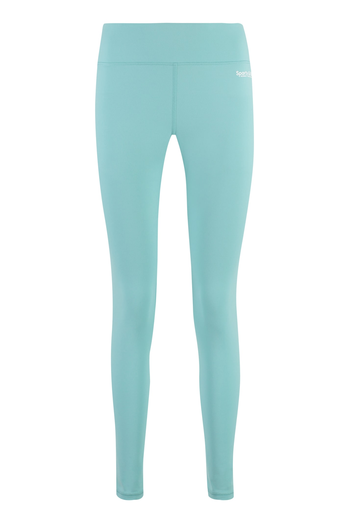 Sporty &amp; Rich Technical Fabric Leggings In Light Blue