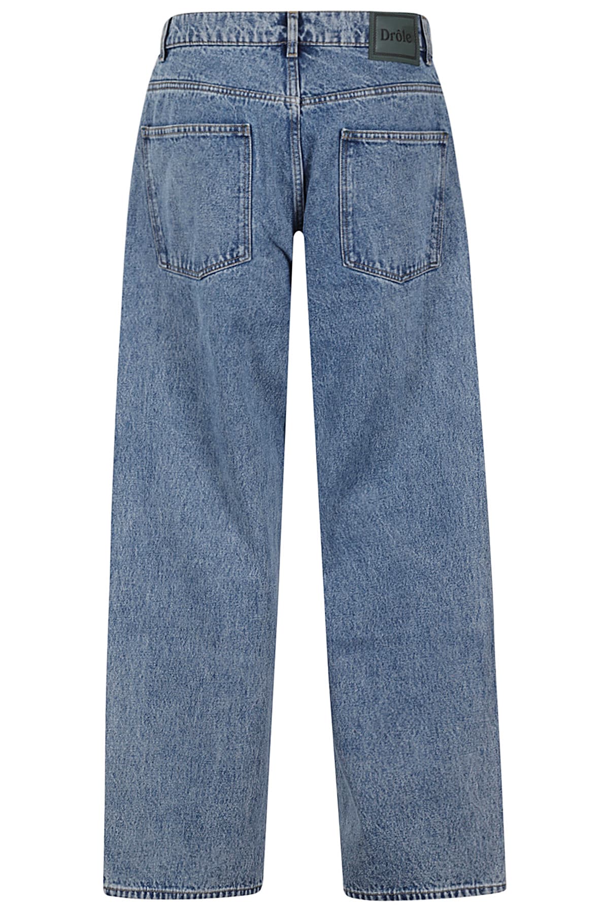 Shop Drôle De Monsieur Le Jean Baggy In Be Blue