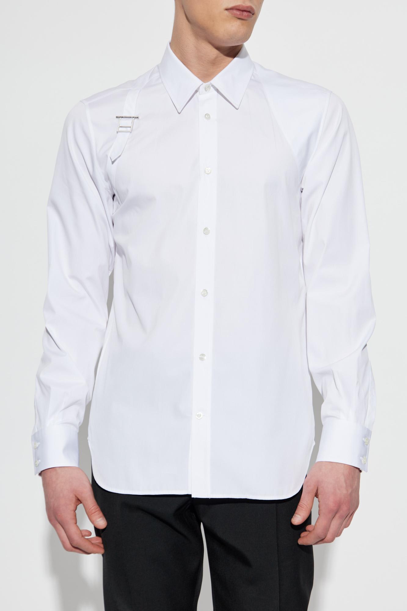 Alexander Mcqueen Harness Shirt In White