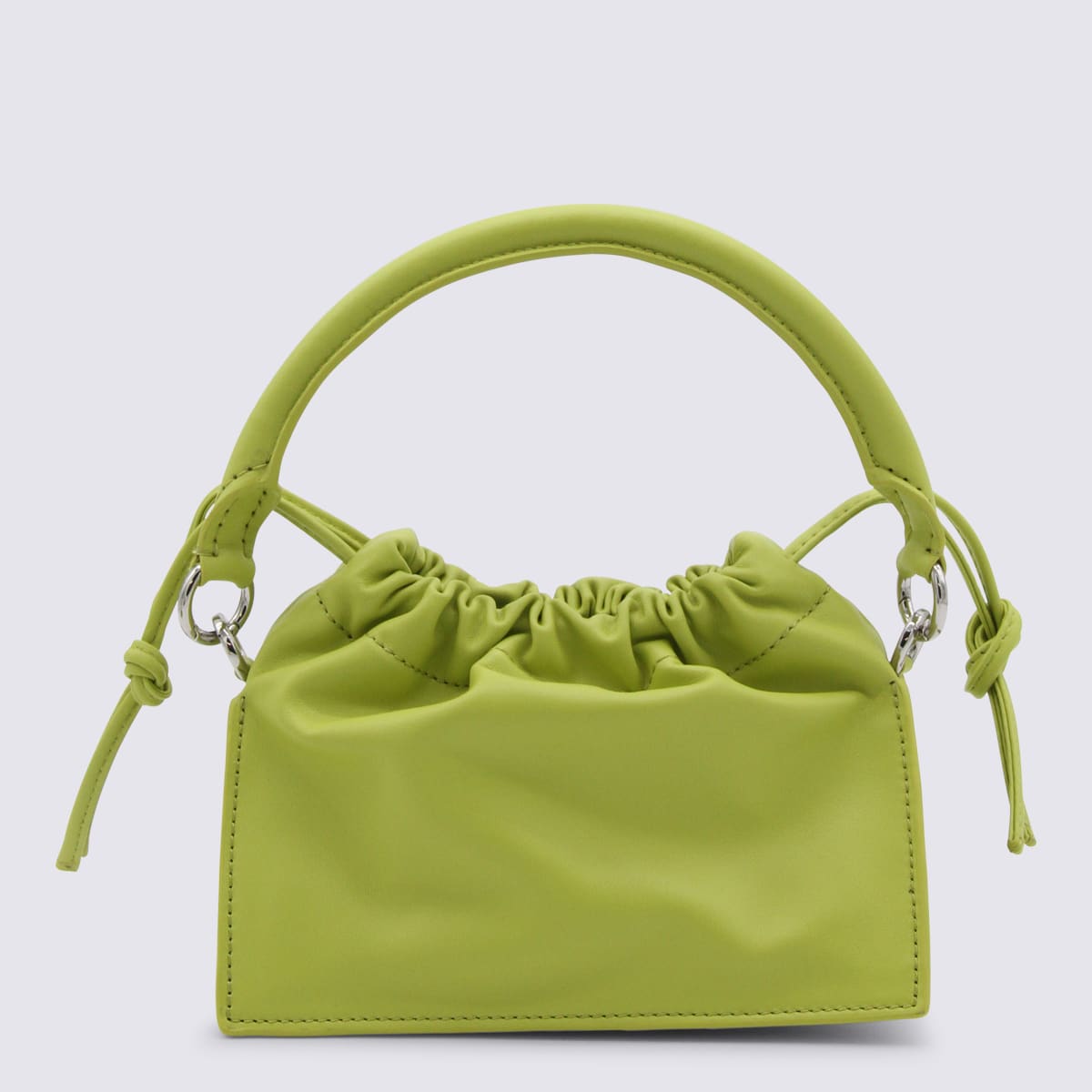 Green Leather Bom Shoulder Bag