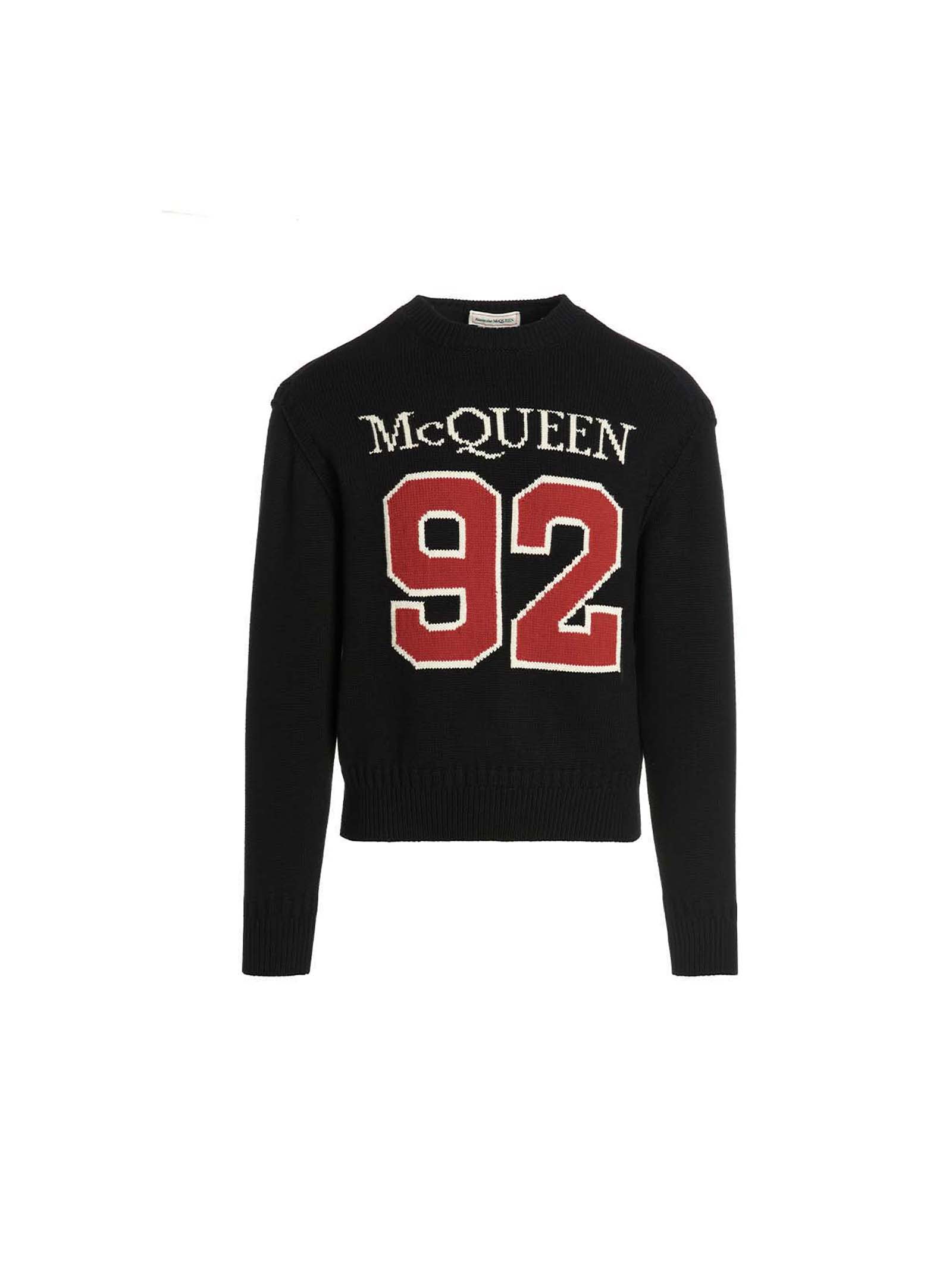 Alexander McQueen Black Mcqueen 92 Sweater