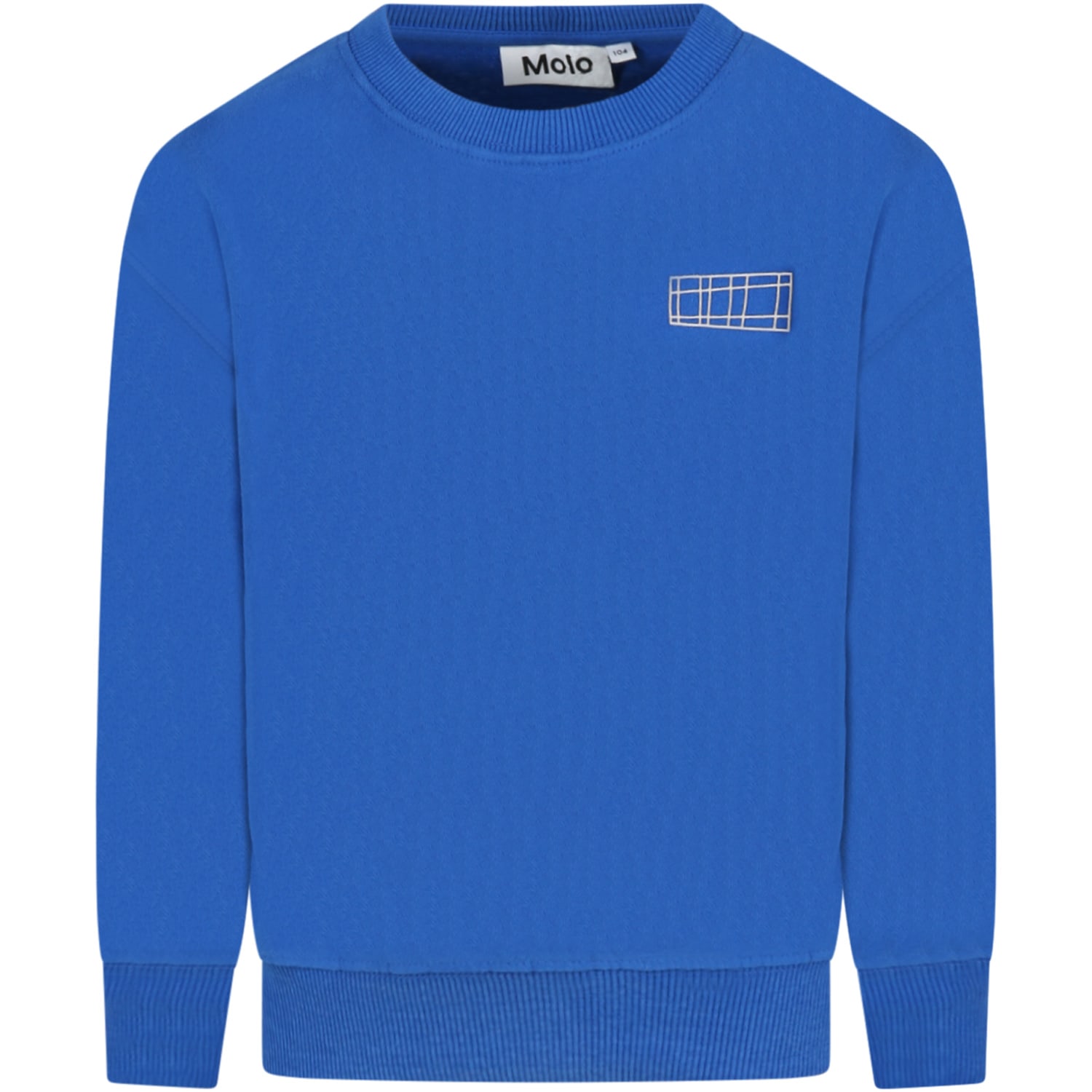 Molo Royal-blue Sweatshirt For Boy