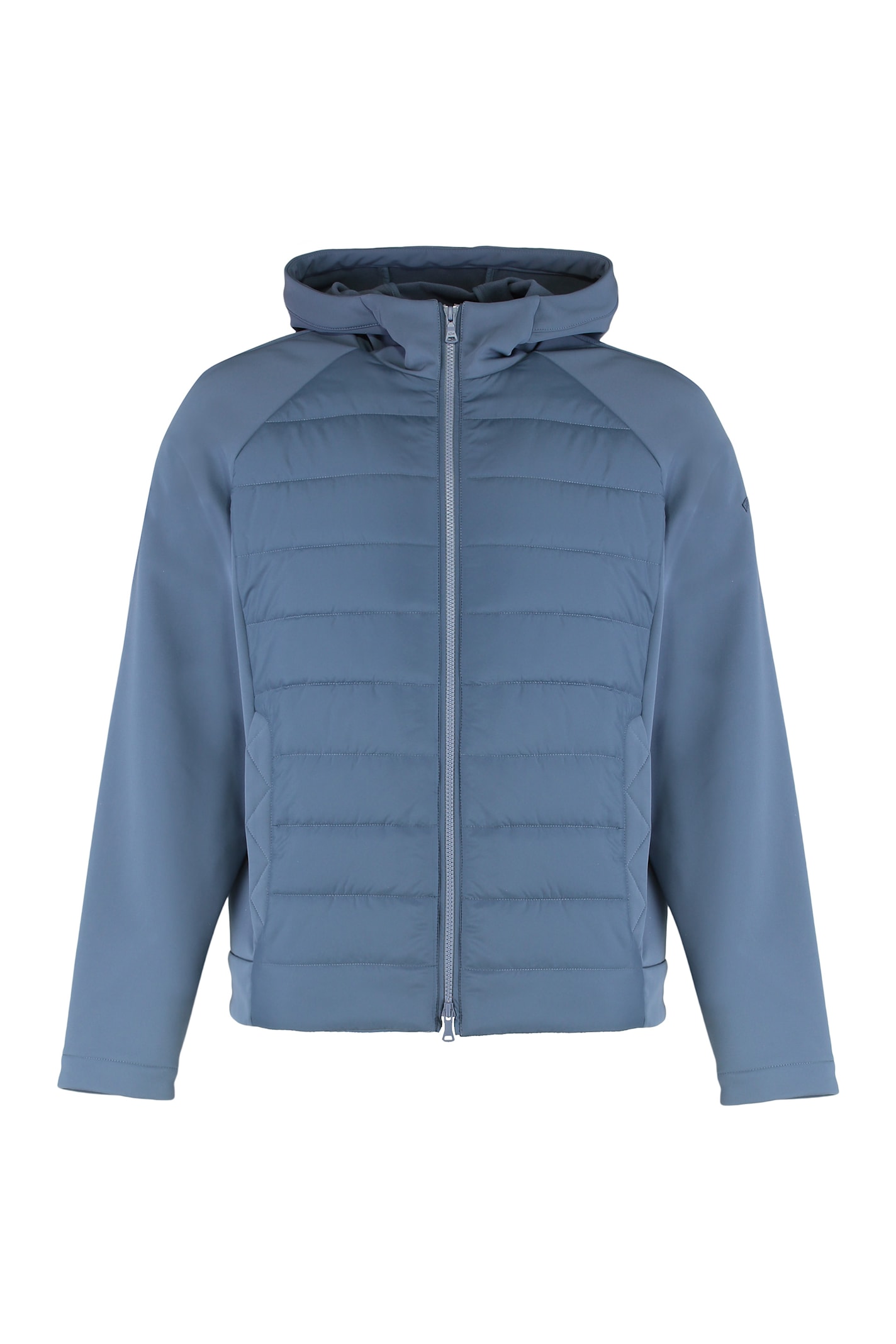 Paul&amp;shark Technical Fabric Jacket With Zip And Hood In Blue