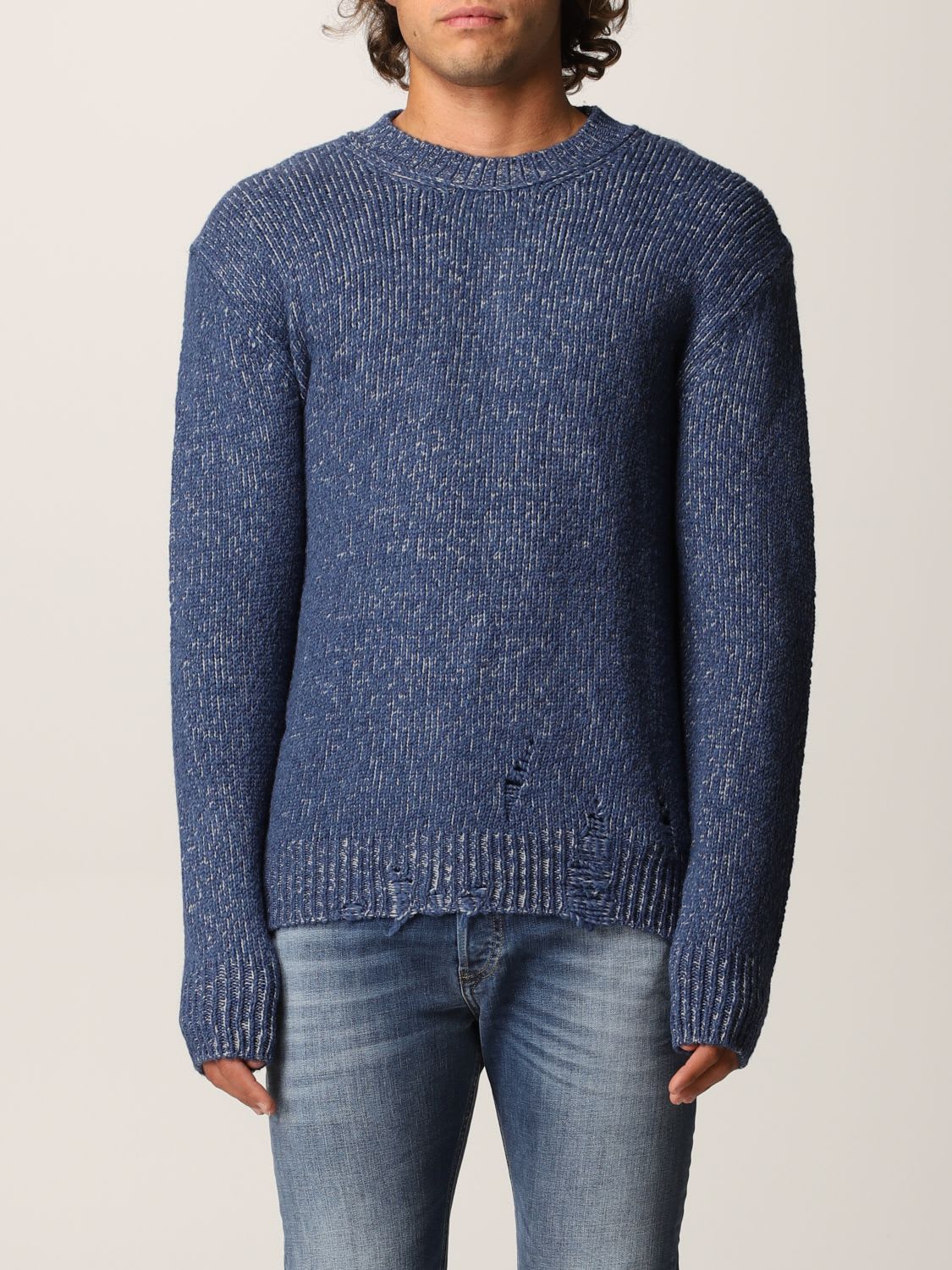 Diesel Sweater Diesel Pullover In Mélange Wool Blend