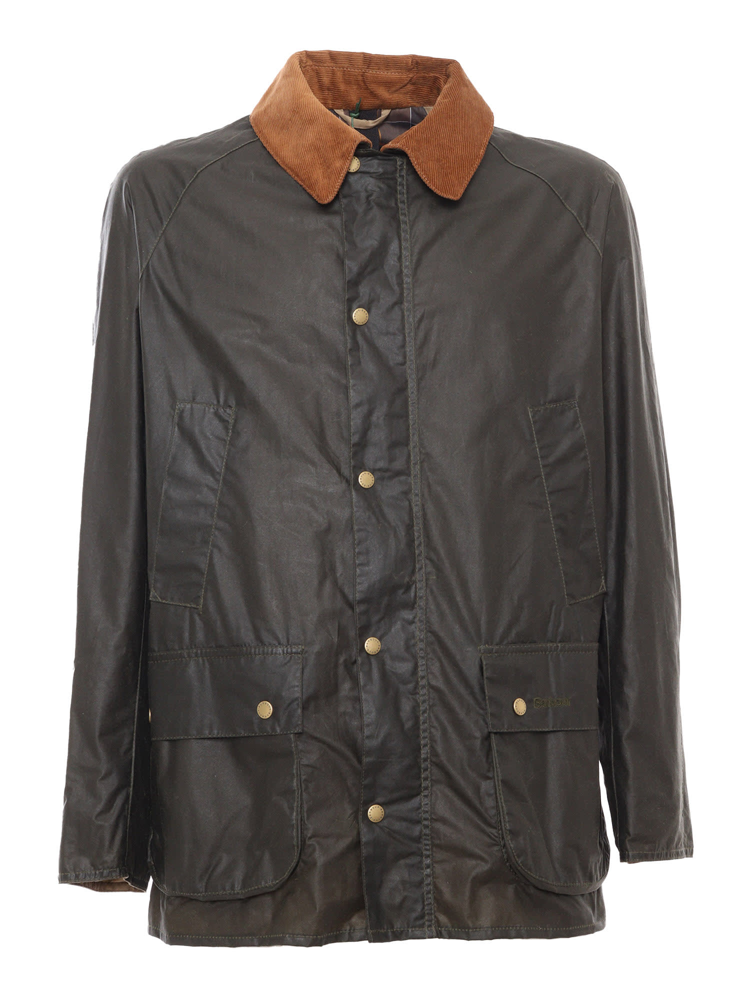 Shop Barbour Ashby Wax Jacket In Green