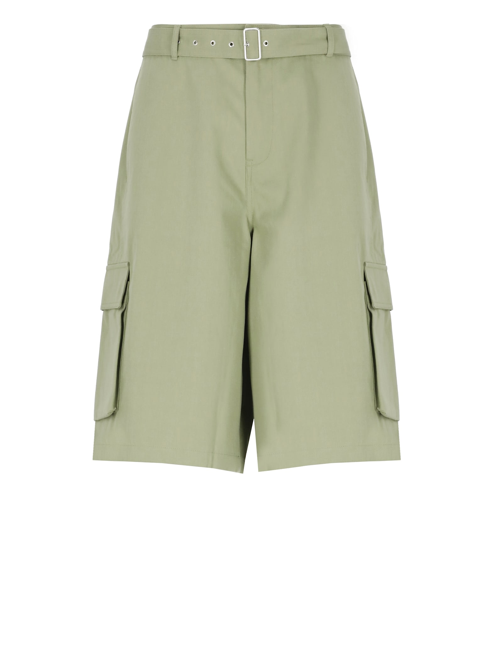 Maison Kitsuné Cotton Bermuda Shorts