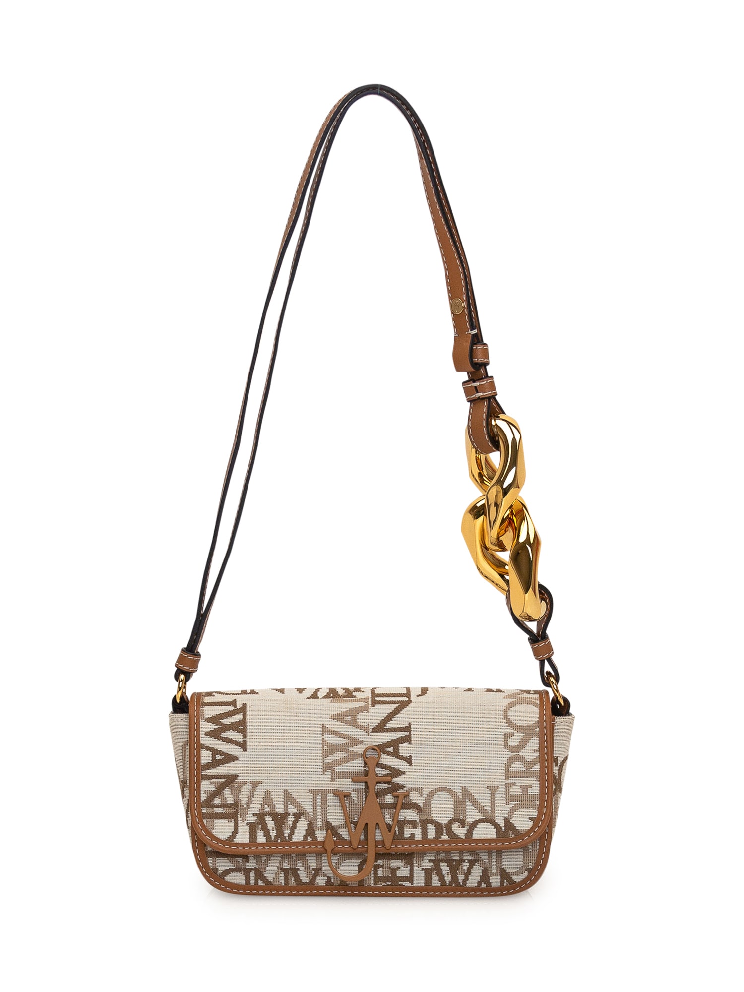 Buy Bonia Monogram Crossbody Bag (Brown Colour)