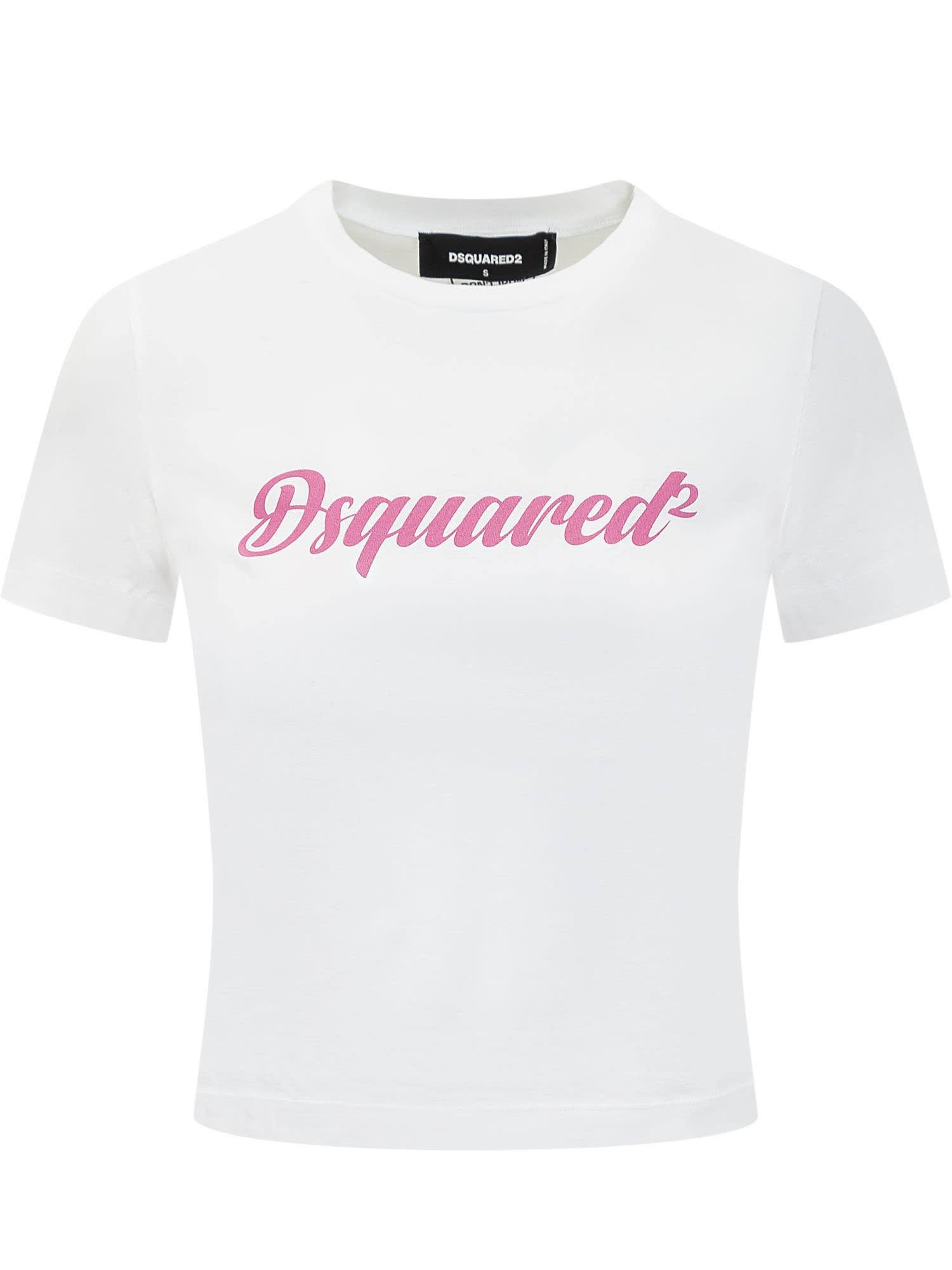 Shop Dsquared2 T-shirt In White