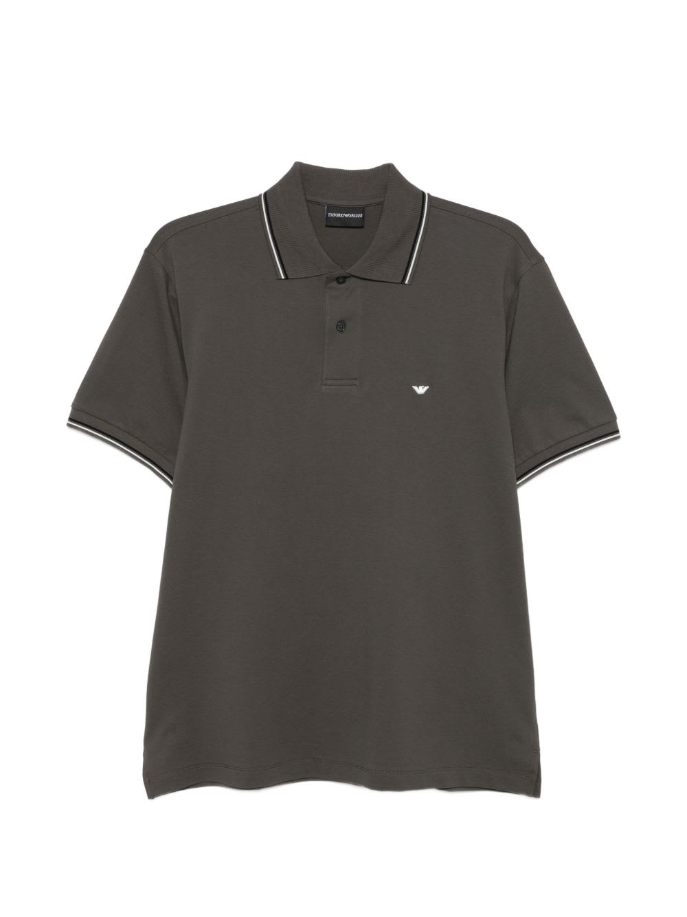 Emporio Armani Logo Cotton Polo Shirt