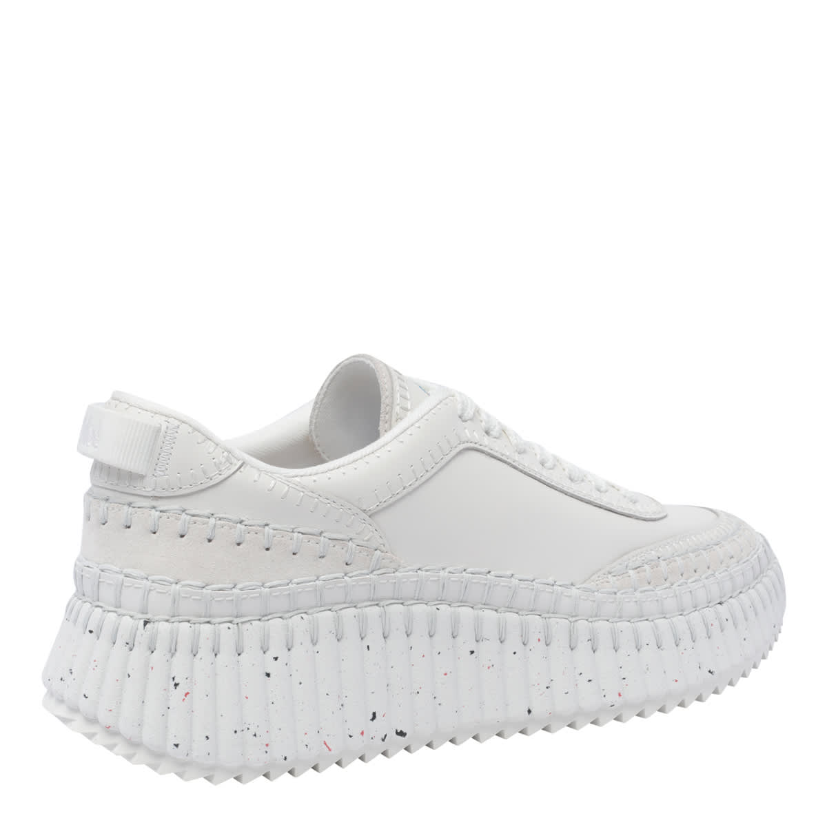 Shop Chloé Nama Sneakers In White