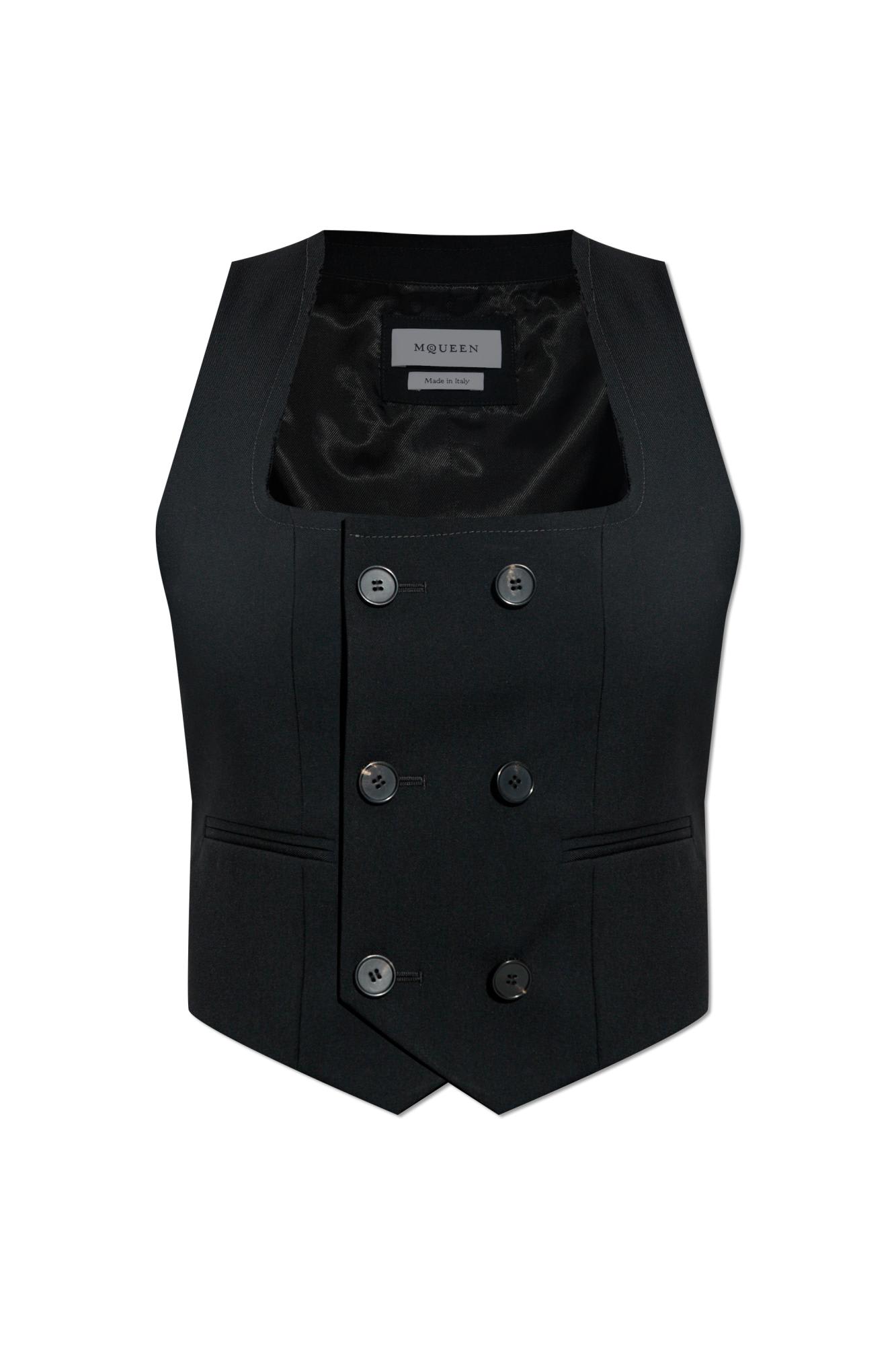 Alexander Mcqueen Wool Vest