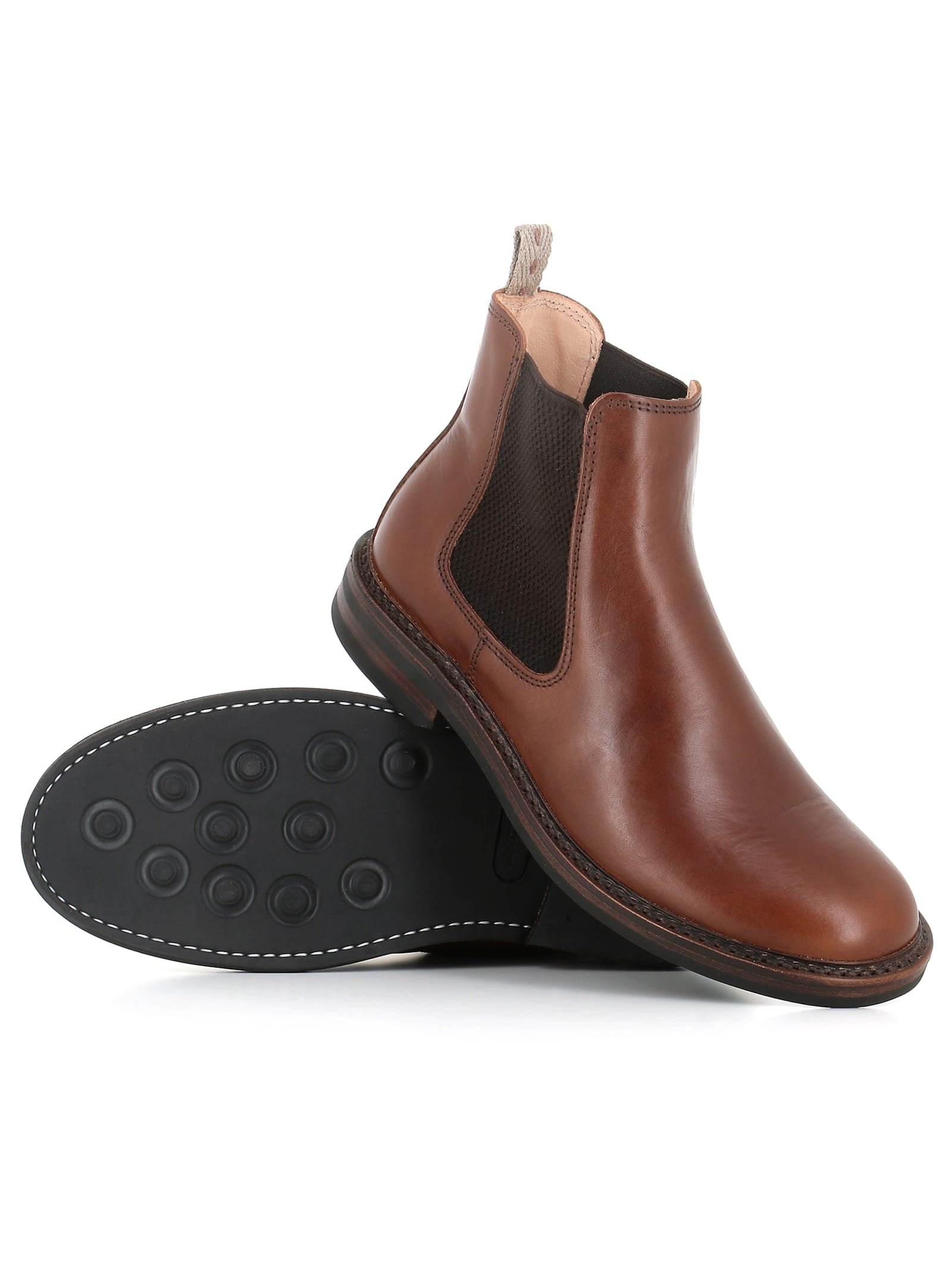 Shop Astorflex Chelsea Bitflex Rubber In Brown