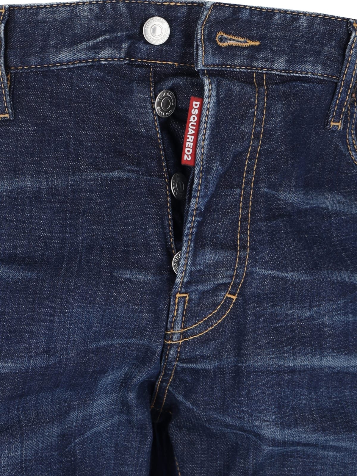 Shop Dsquared2 Canadian Classic Jeans In Blu Denim