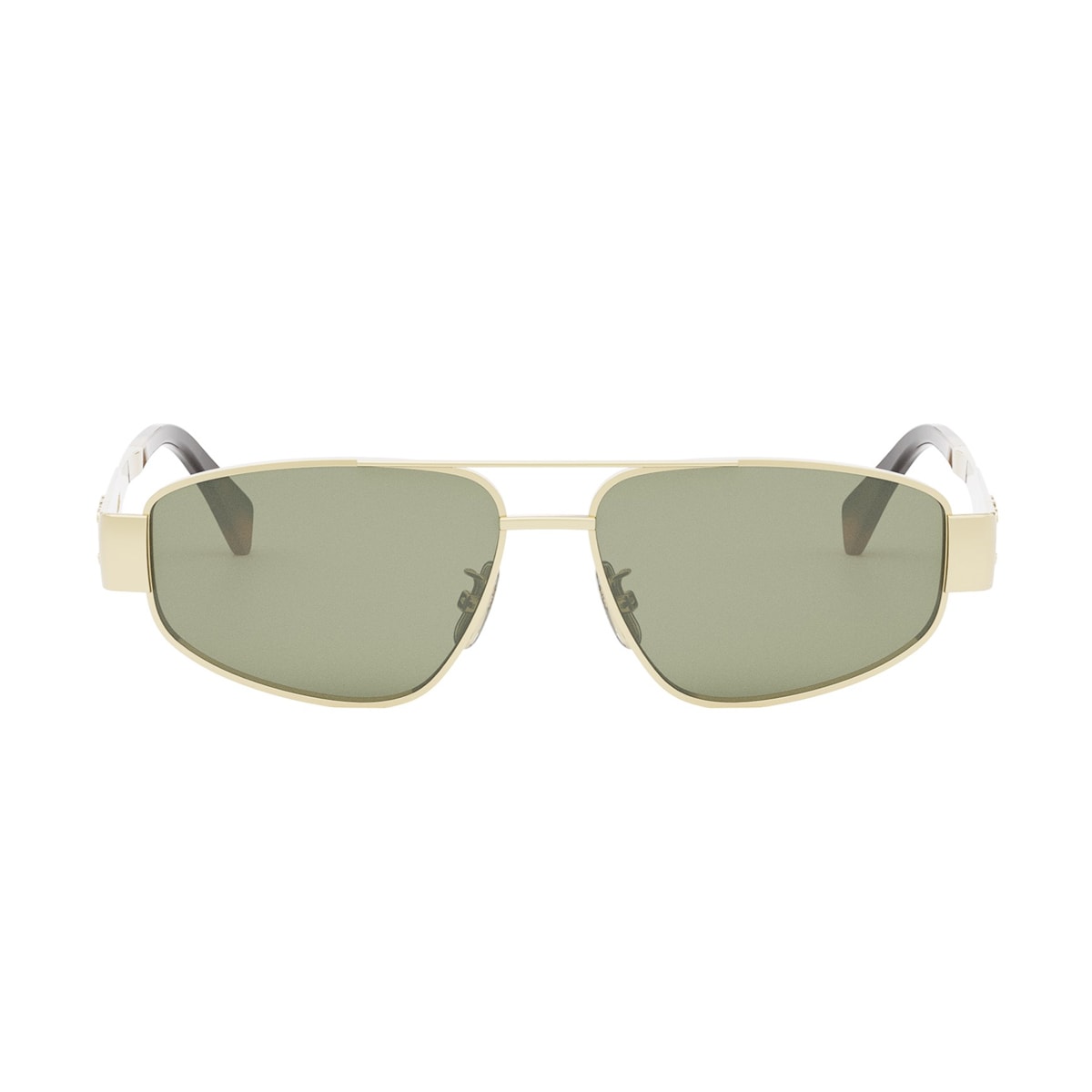 Shop Celine Cl40281u 30n Oro Sunglasses