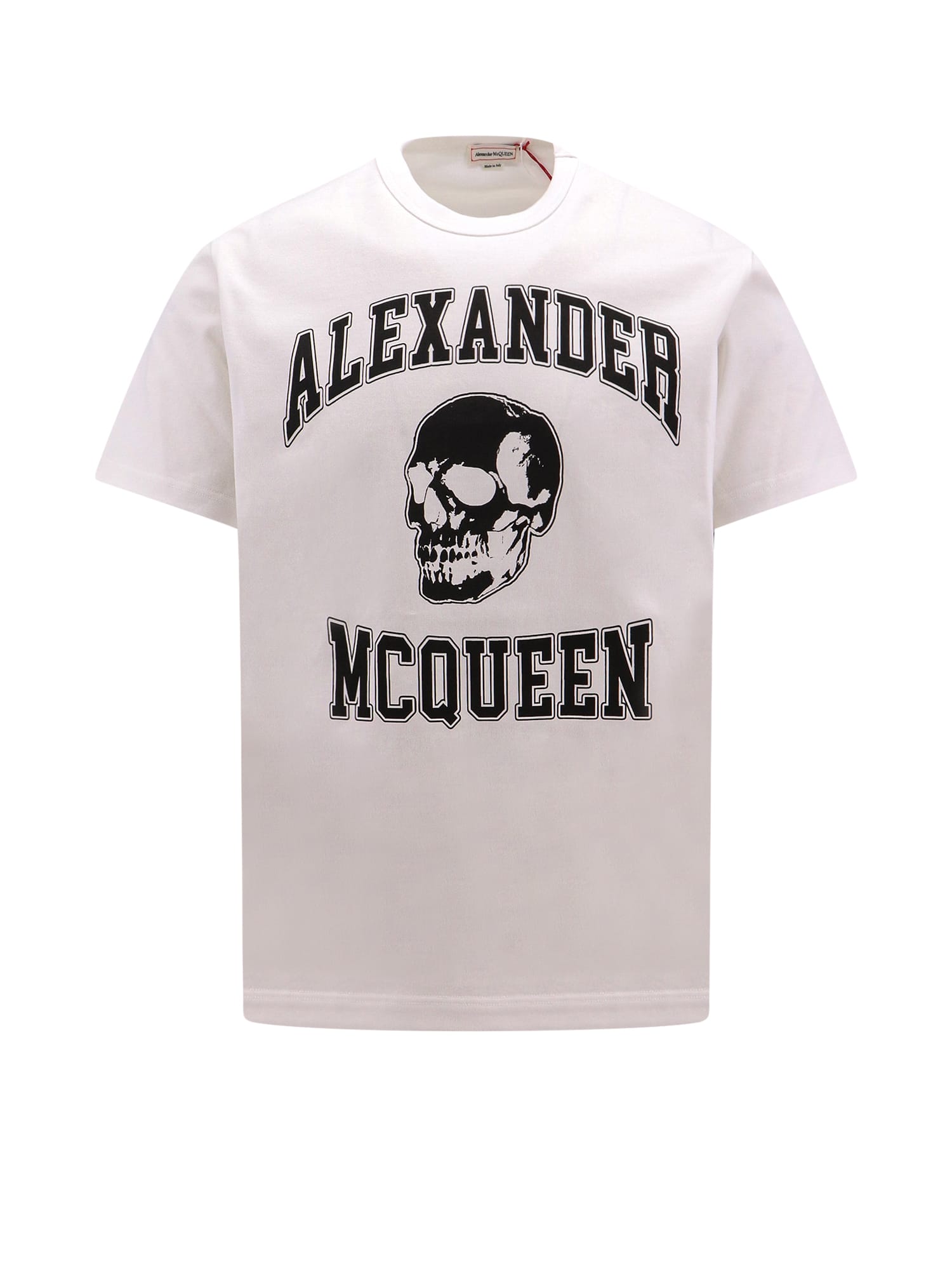 Shop Alexander Mcqueen T-shirt In White