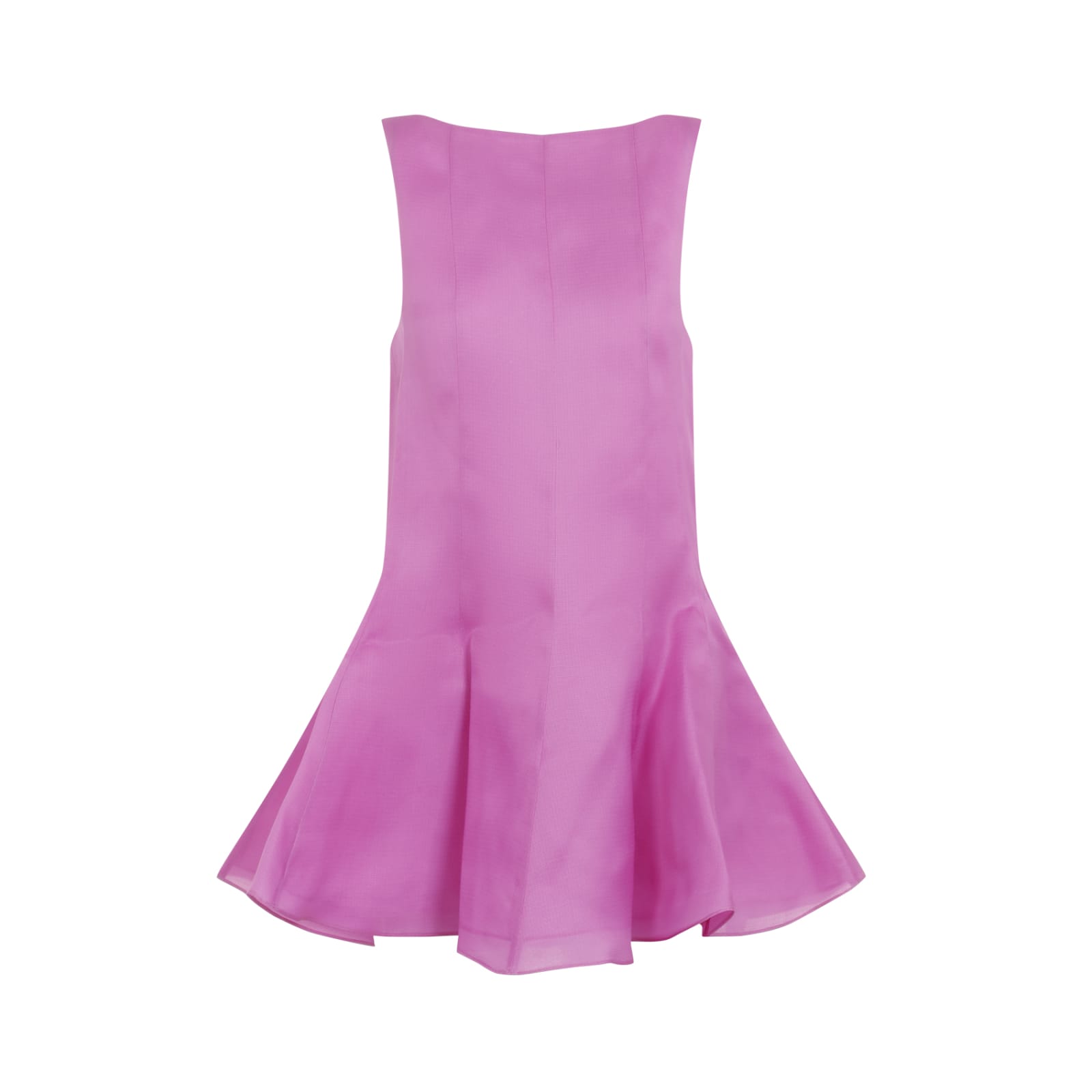 Shop Khaite Mags Dress In Orchid