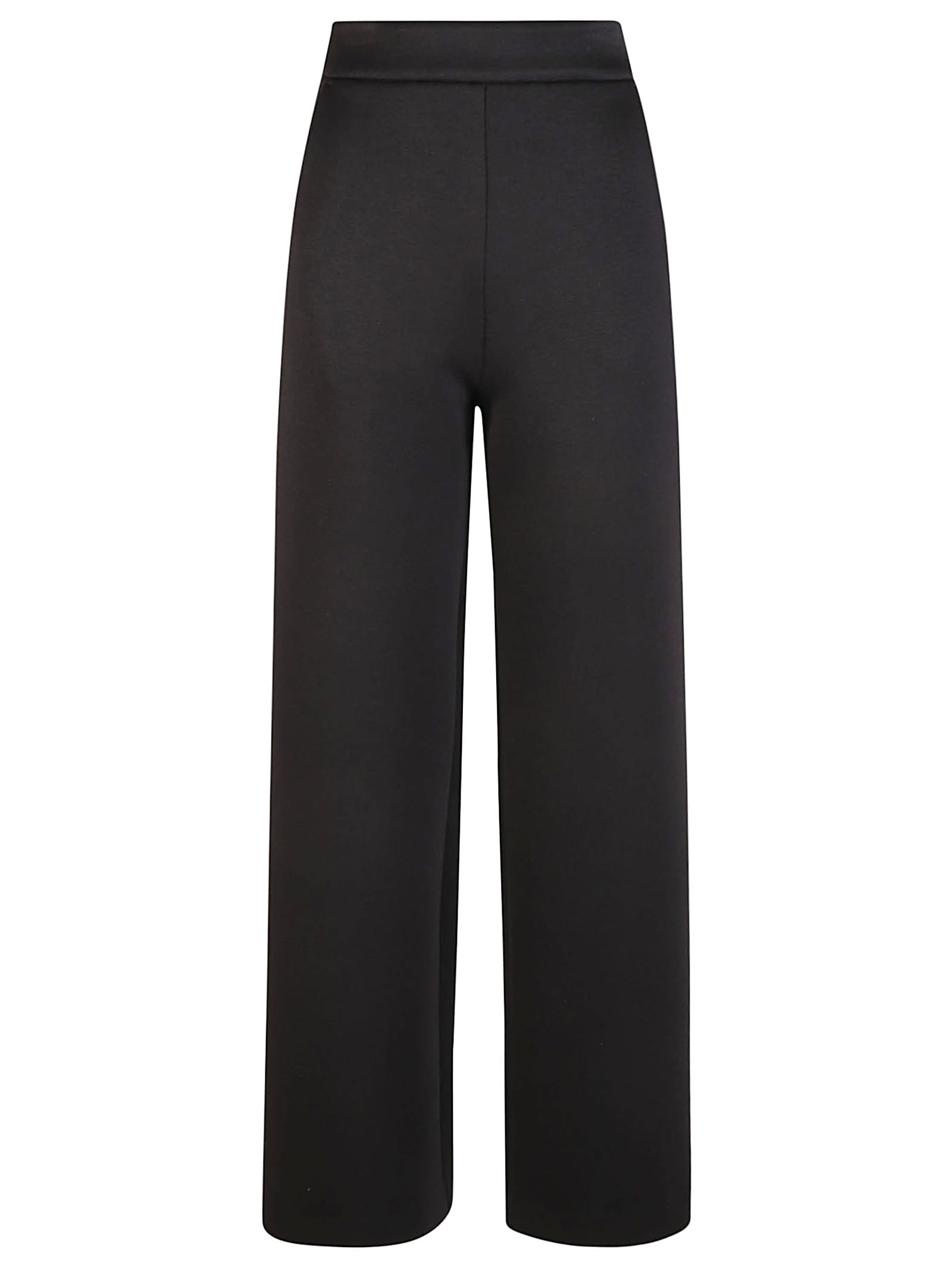 Shop Max Mara Alisso Trousers In Black