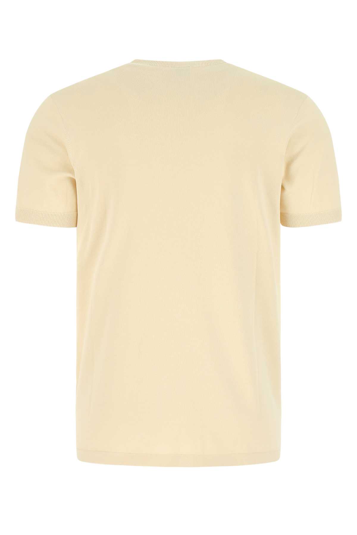Aspesi Sand Cotton T-shirt In 01043
