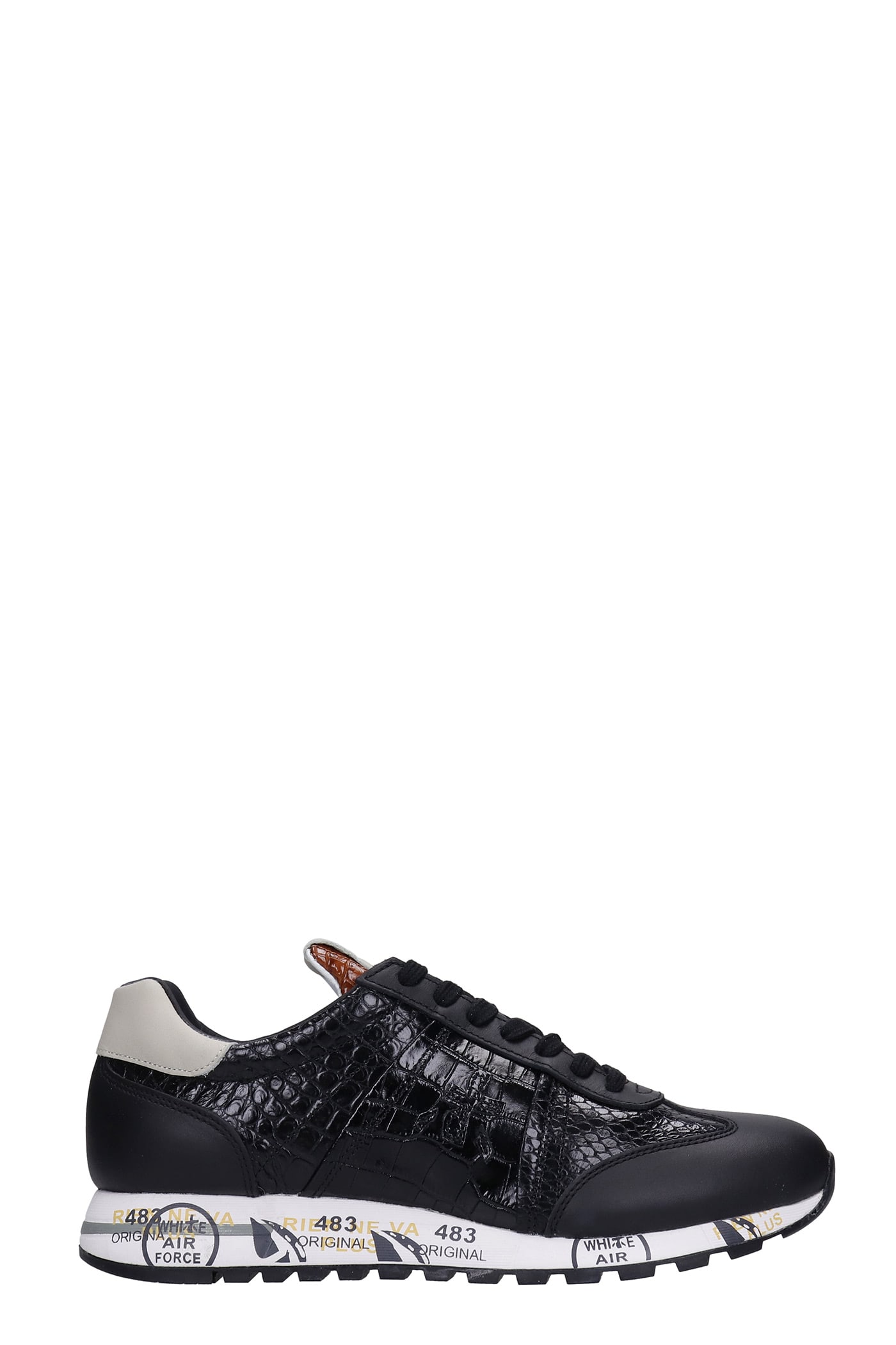 Premiata Lucy Sneakers In Black Leather