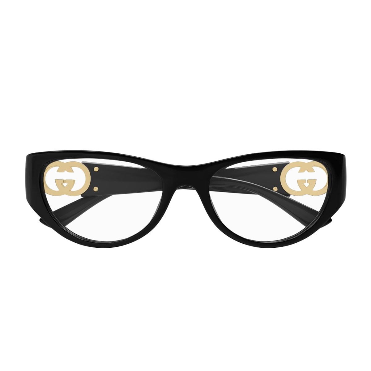 Gucci Gg1825o Linea Emblem 004 Black Glasses