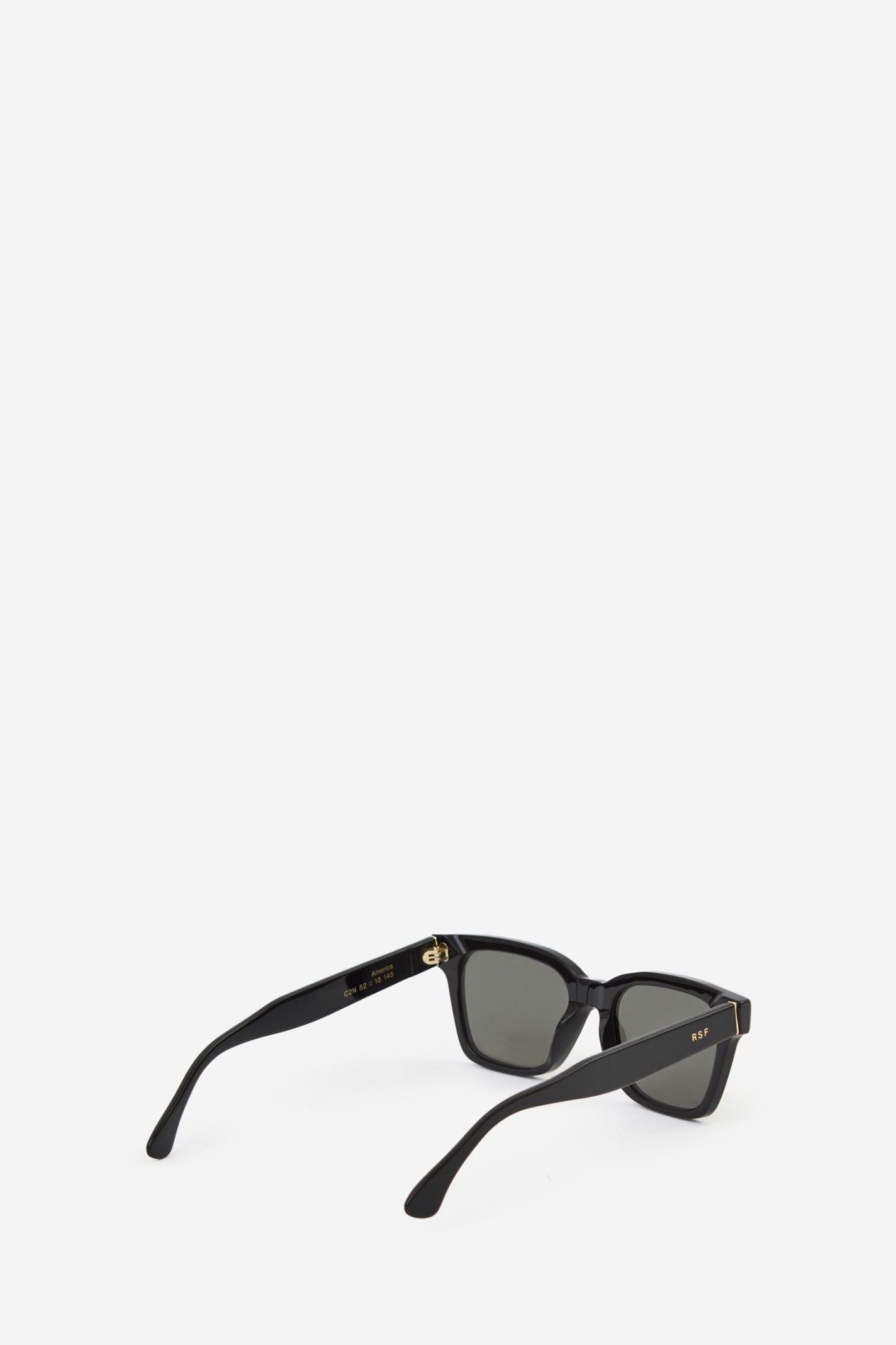 Shop Retrosuperfuture America Black Sunglasses