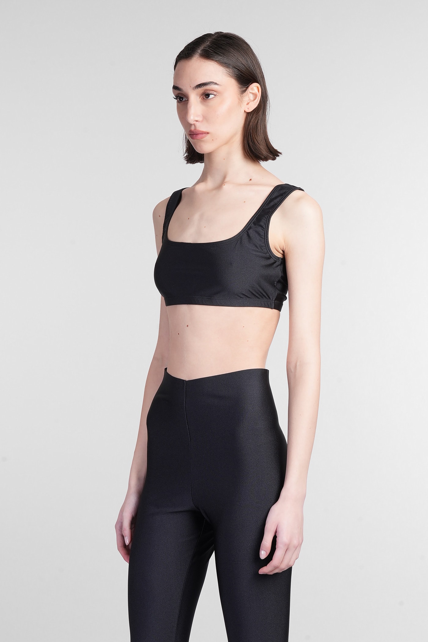 The Andamane Hollywood Topwear In Black Polyamide In Black