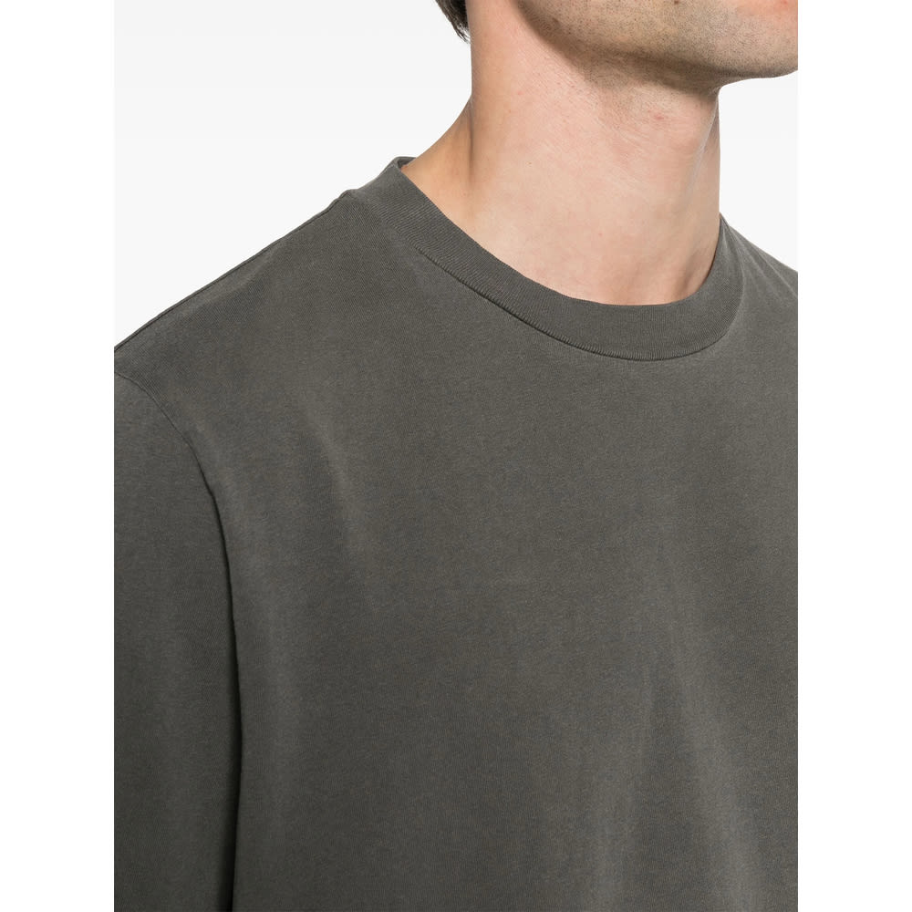 Our Legacy Mens Worn Black Boxy Short-sleeve Cotton-jersey T-shirt In Gray
