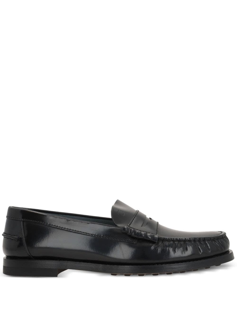 Shop Tod's Loafers In Black