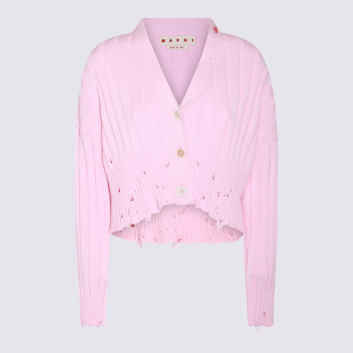 Pink Cotton Knitwear