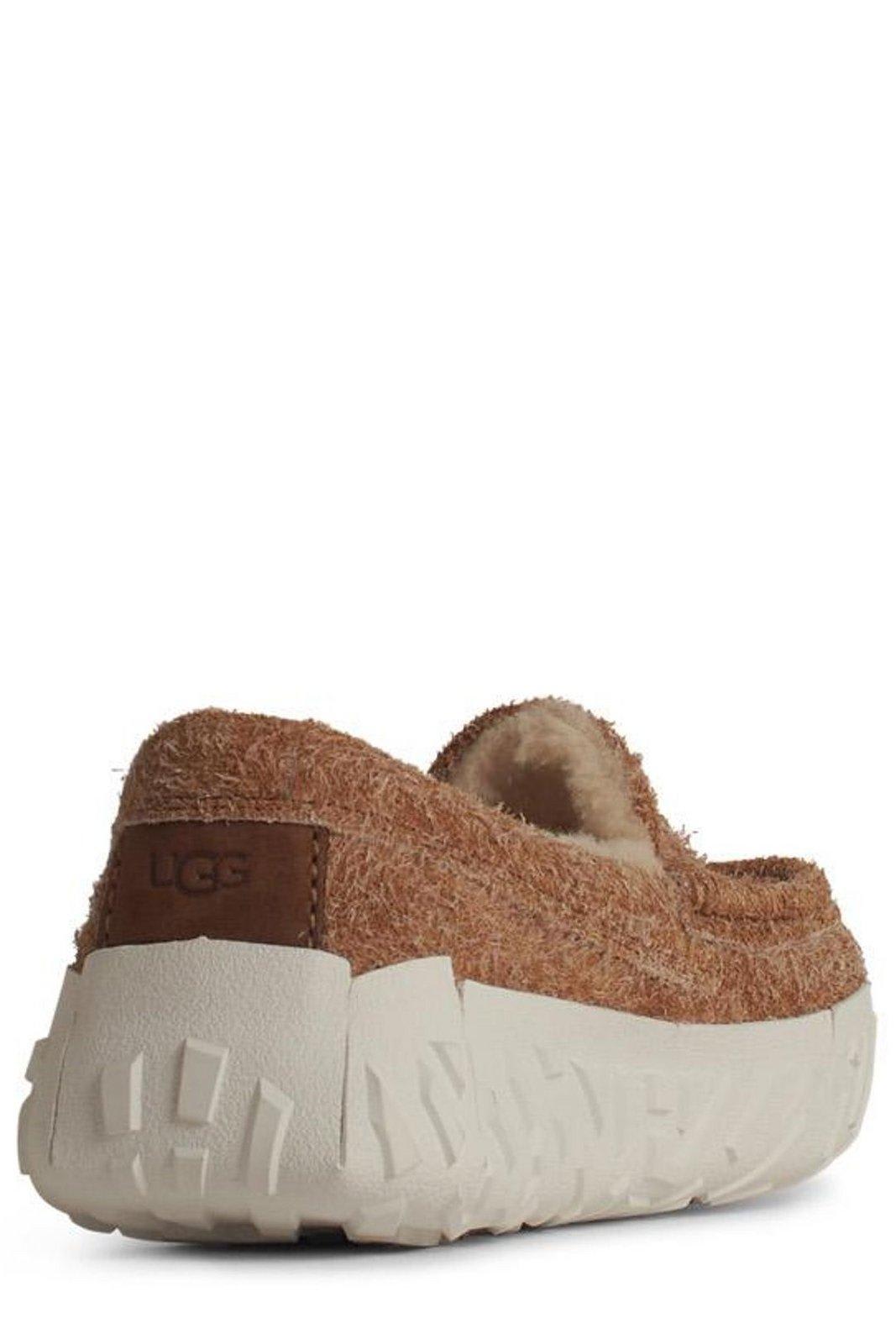 Ugg Tasman Lug Loafers In Leather Color Suede