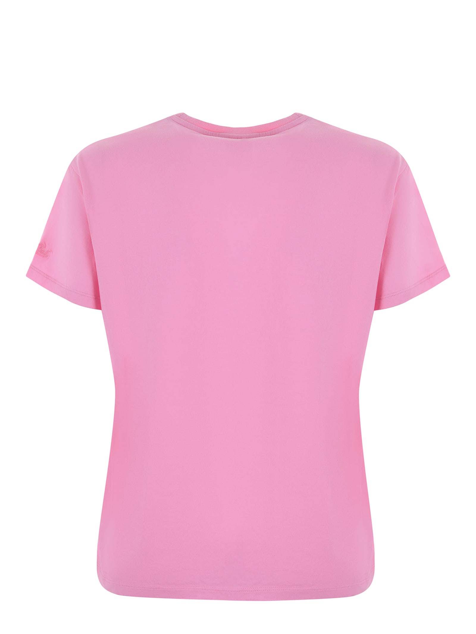 Shop Mc2 Saint Barth T-shirt In Rosa