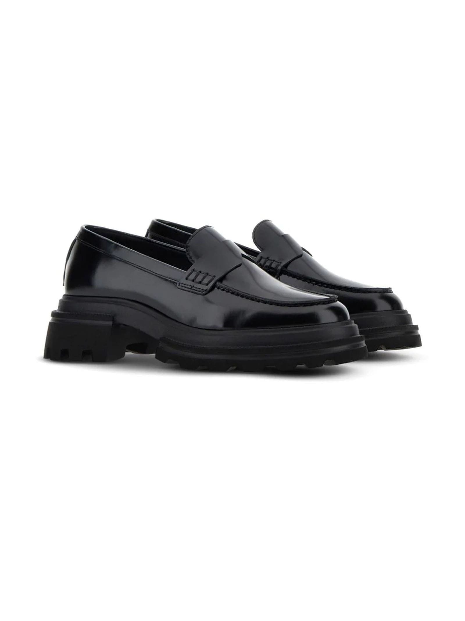 Shop Hogan Sneakers Black