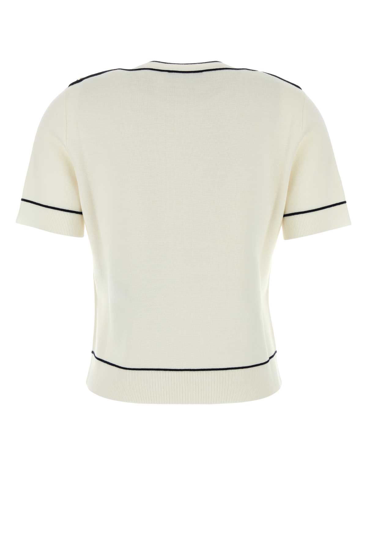 Shop Gucci Ivory Wool Sweater