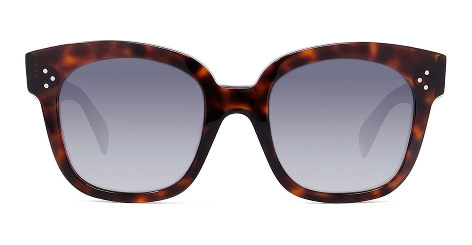 Celine 3 Dots Cl4002un - Havana Red Sunglasses