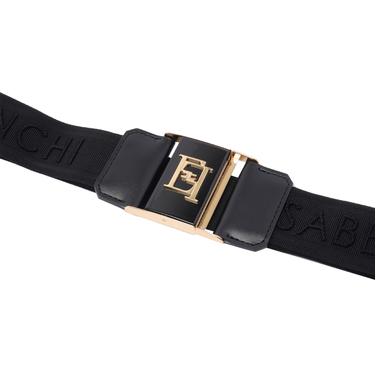 ELISABETTA FRANCHI LOGO BELT
