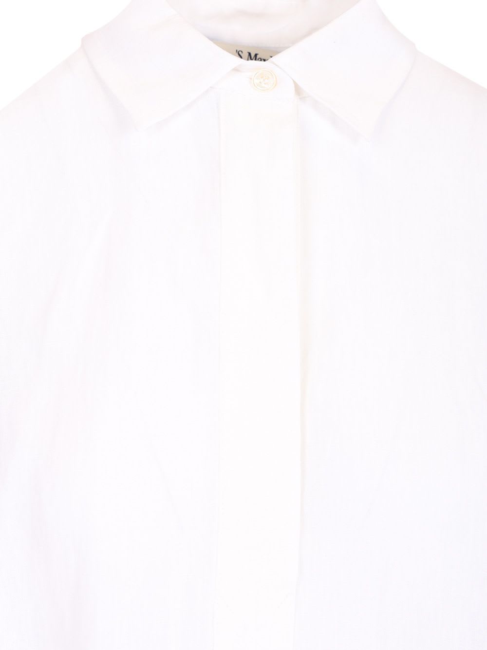 Shop 's Max Mara Linen Polo Shirt