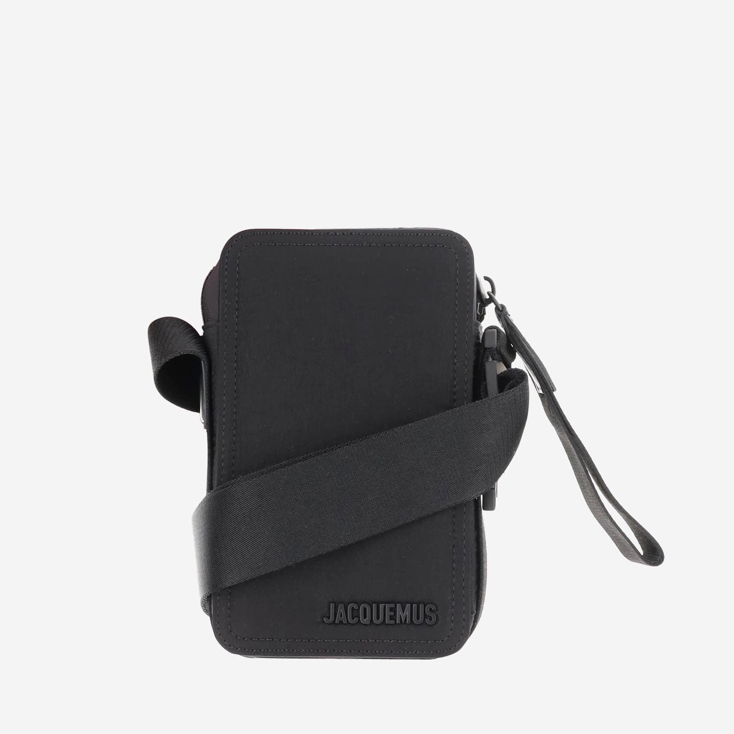 Shop Jacquemus Il Cuerda Shoulder Bag In Black