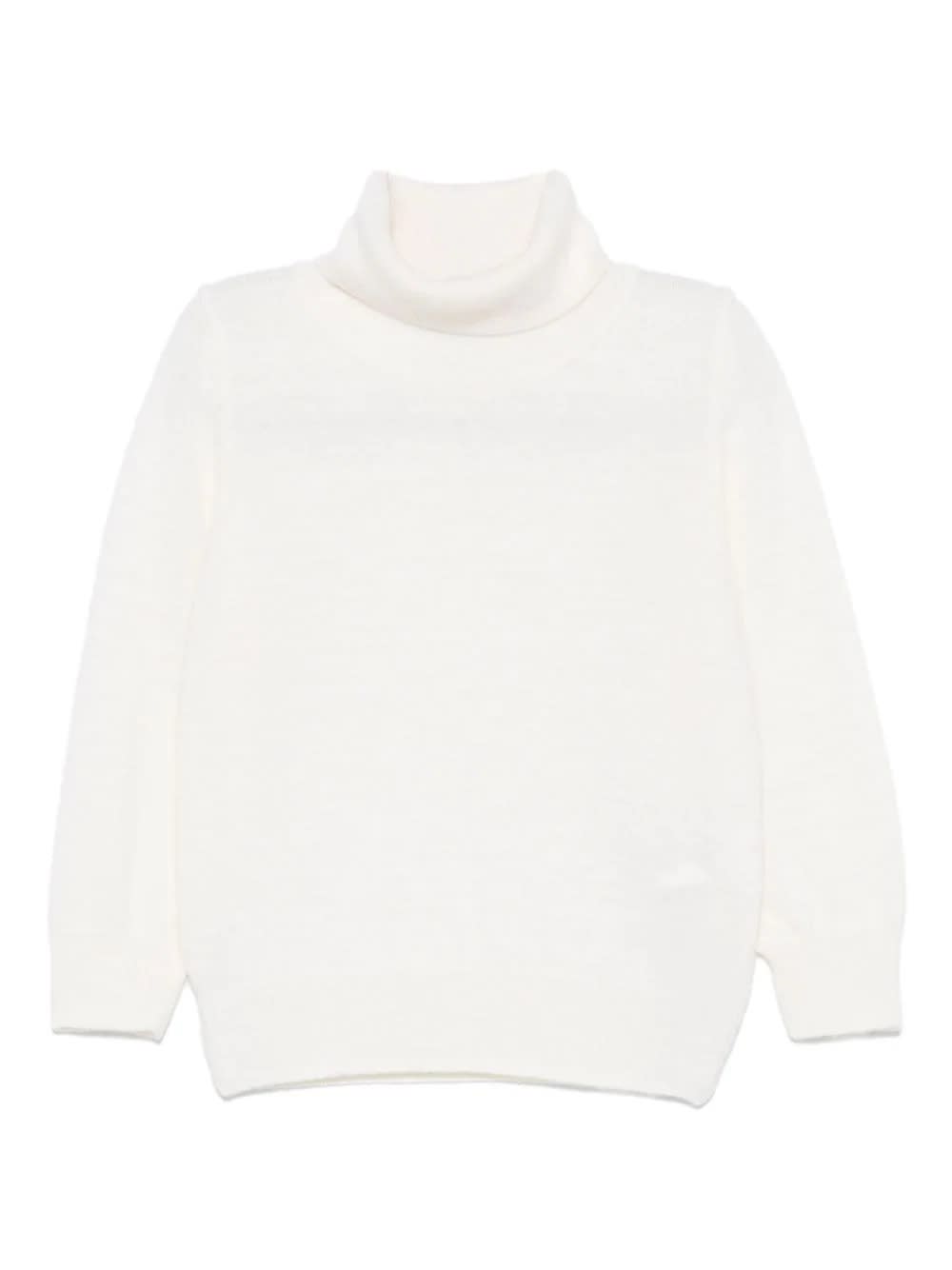 Shop Il Gufo Maglione In Lana In White