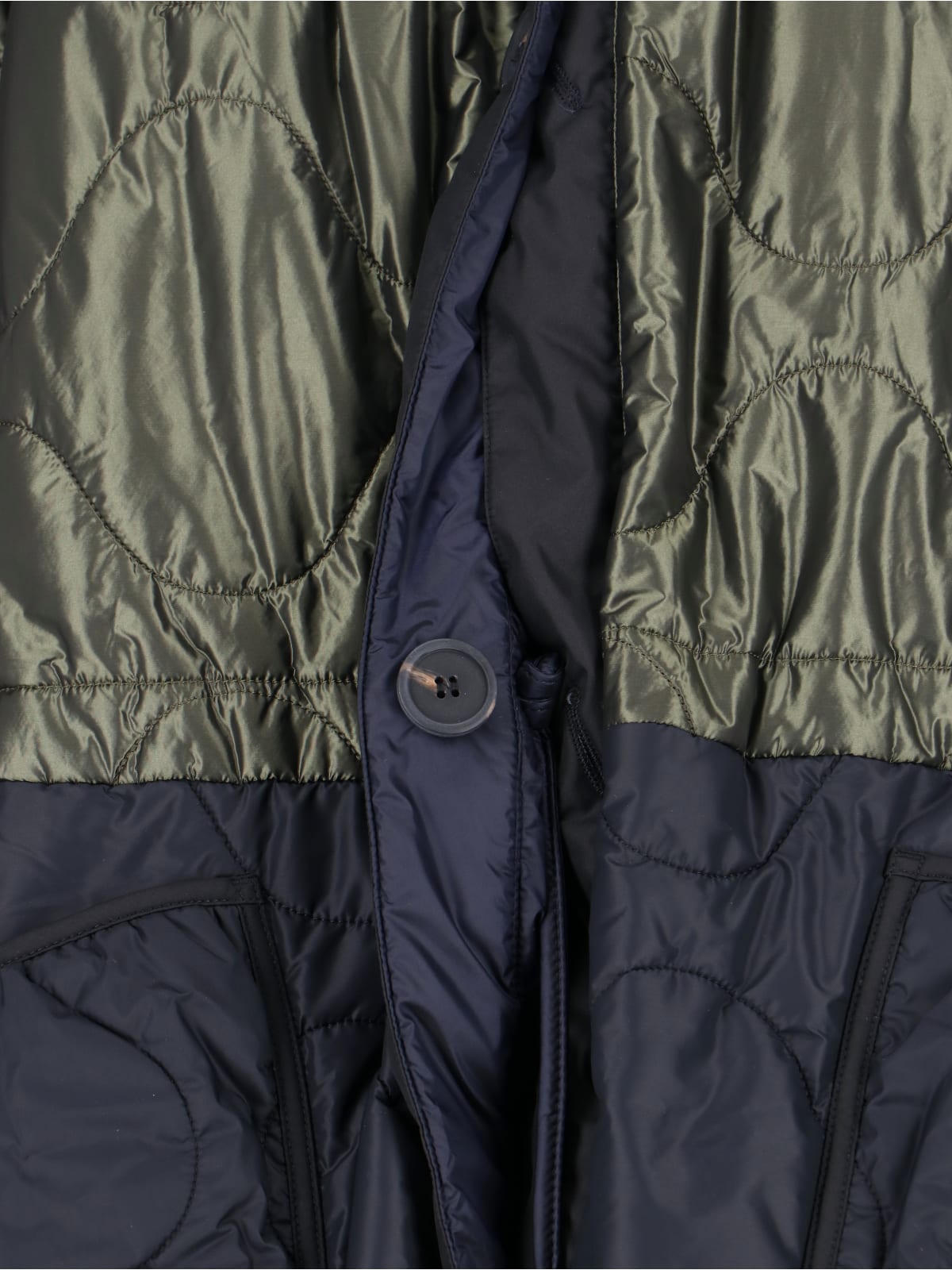 Marfa Stance Parachute Reversible Parka In Blue
