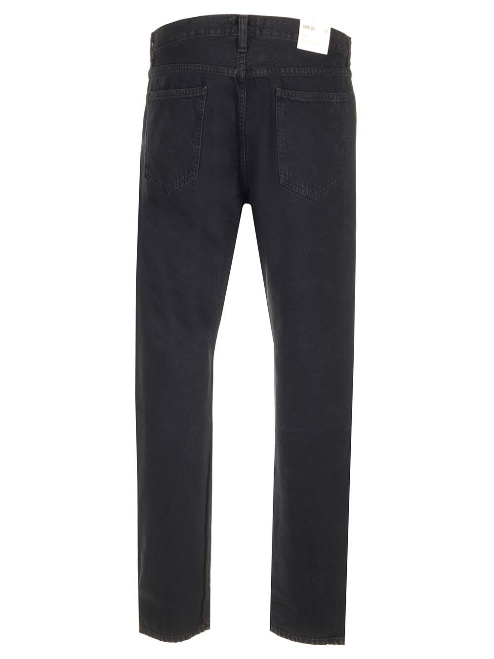 Shop Agolde Curtis Jeans In Black