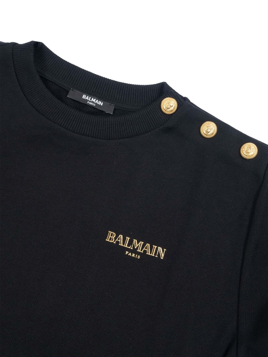 Balmain Sweatshirt In Blue