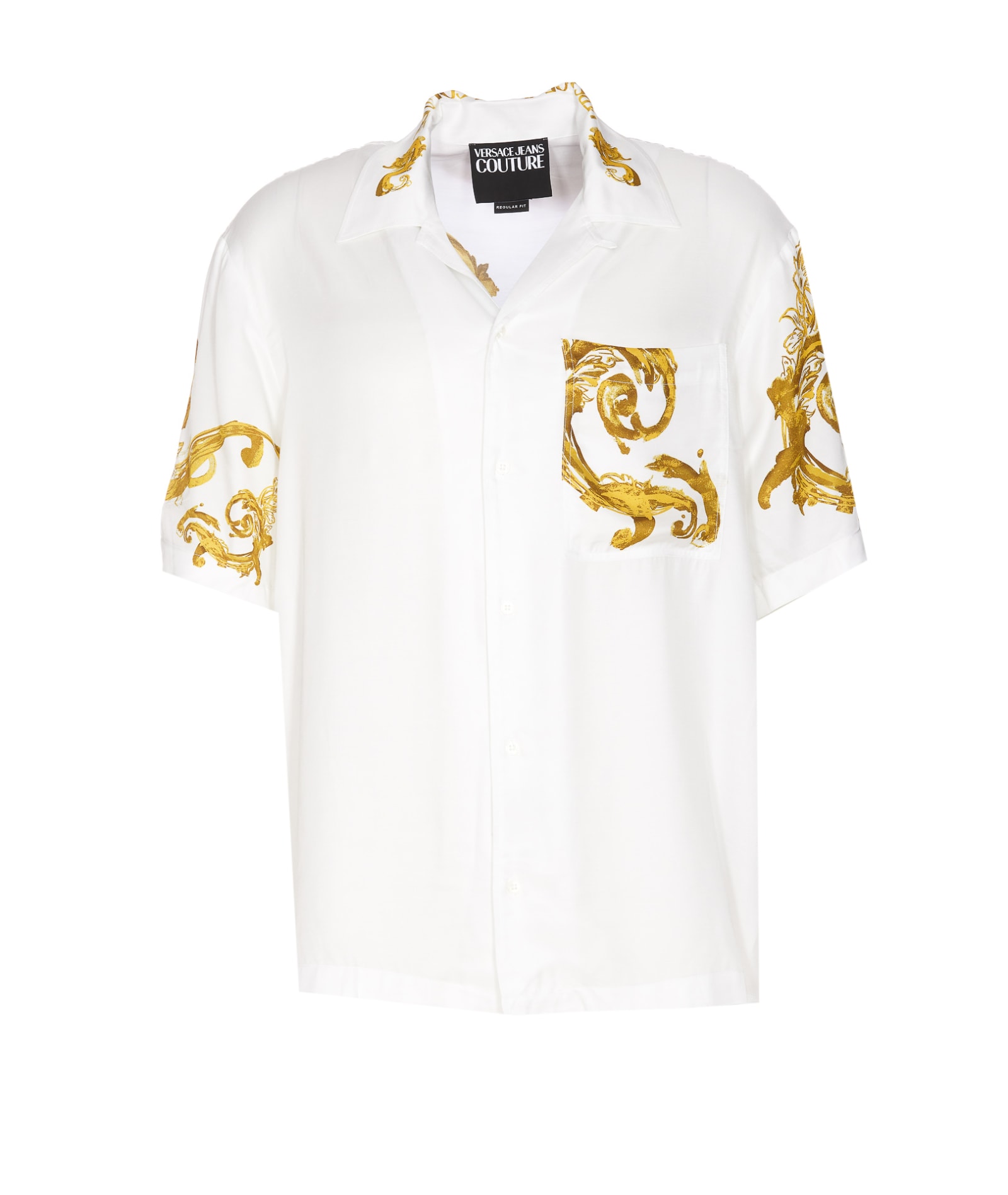 VERSACE JEANS COUTURE WATERCOLOUR COUTURE SHIRT