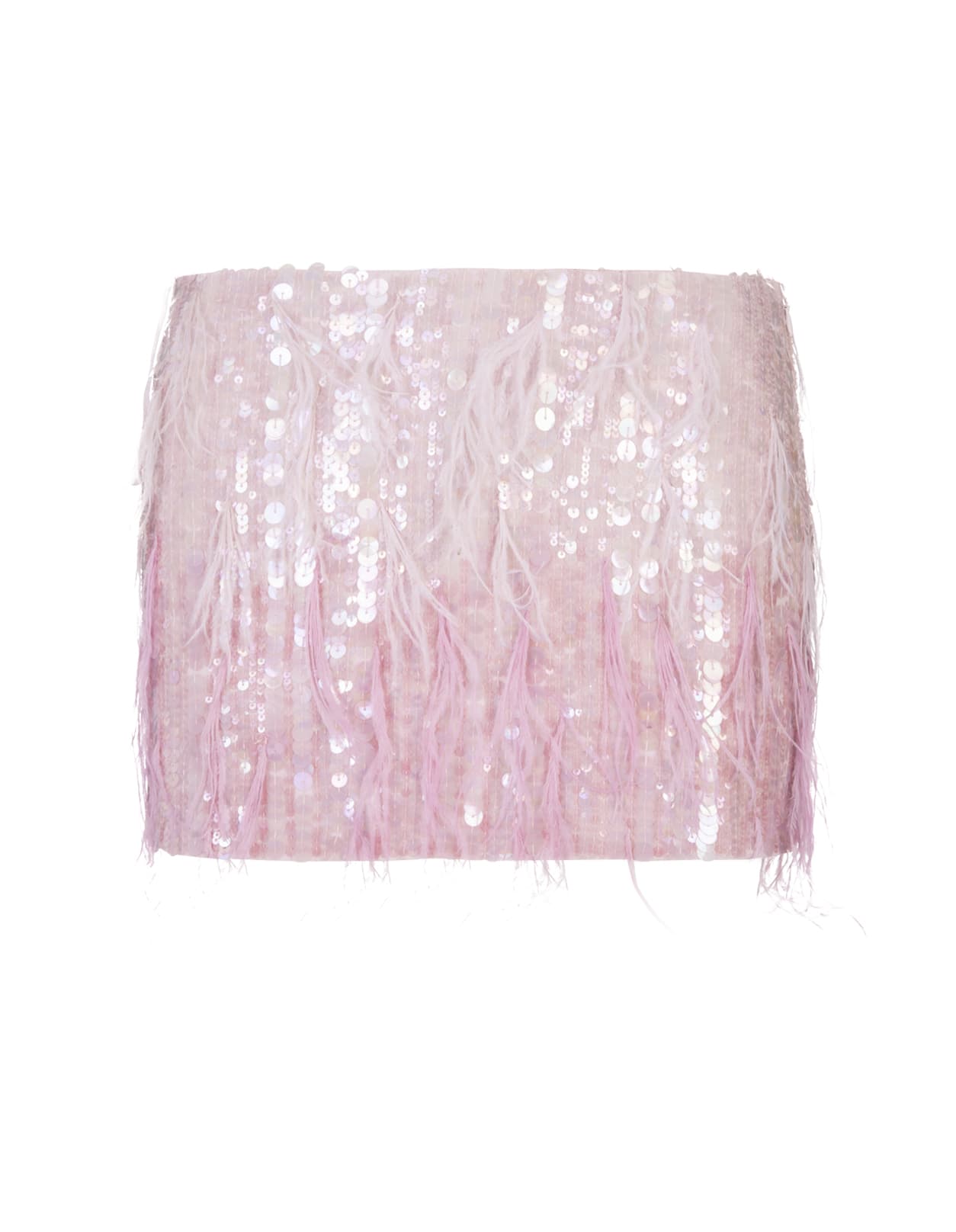 Retrofete Pink Athana Mini Skirt