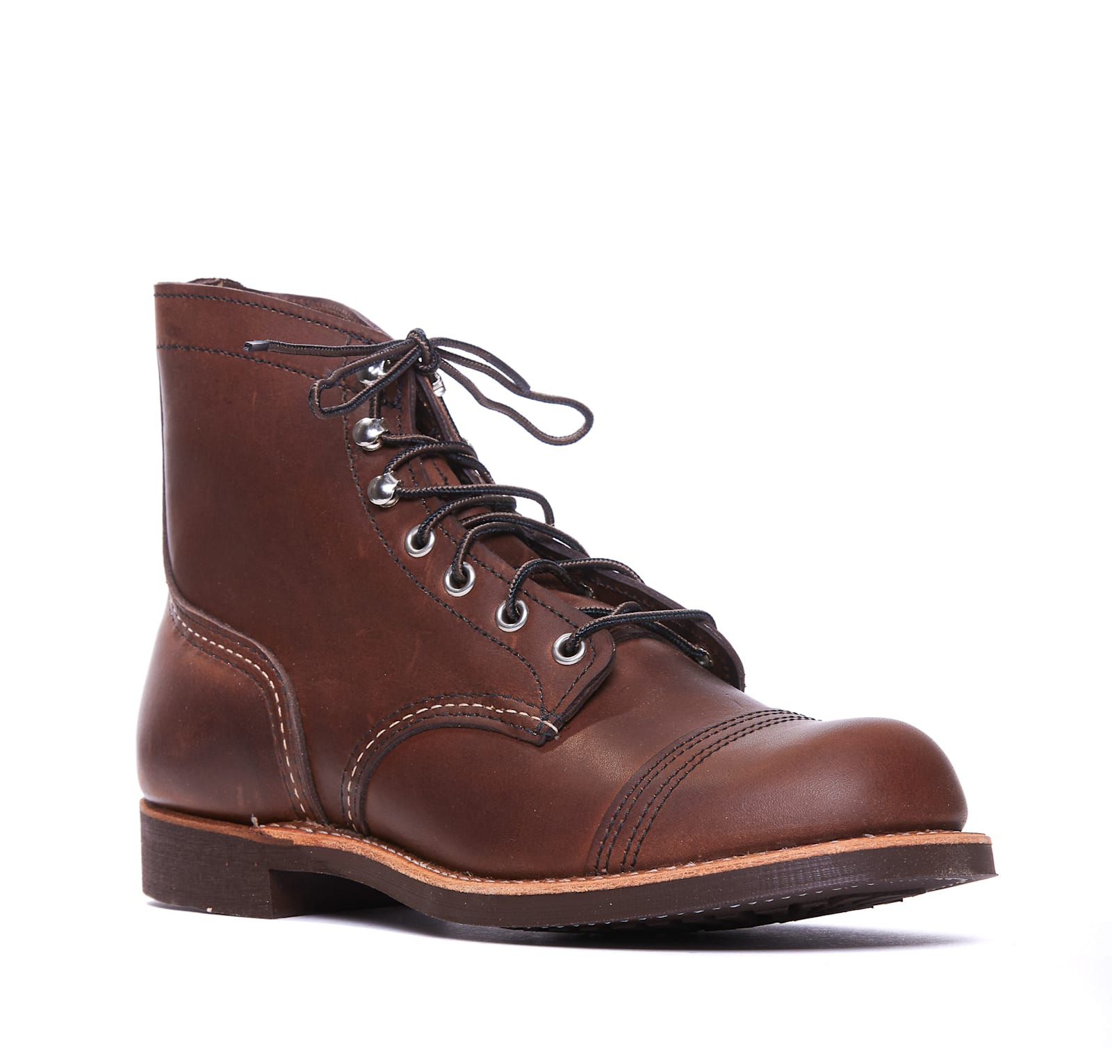 Shop Red Wing Iron Ranger Boots In Brown