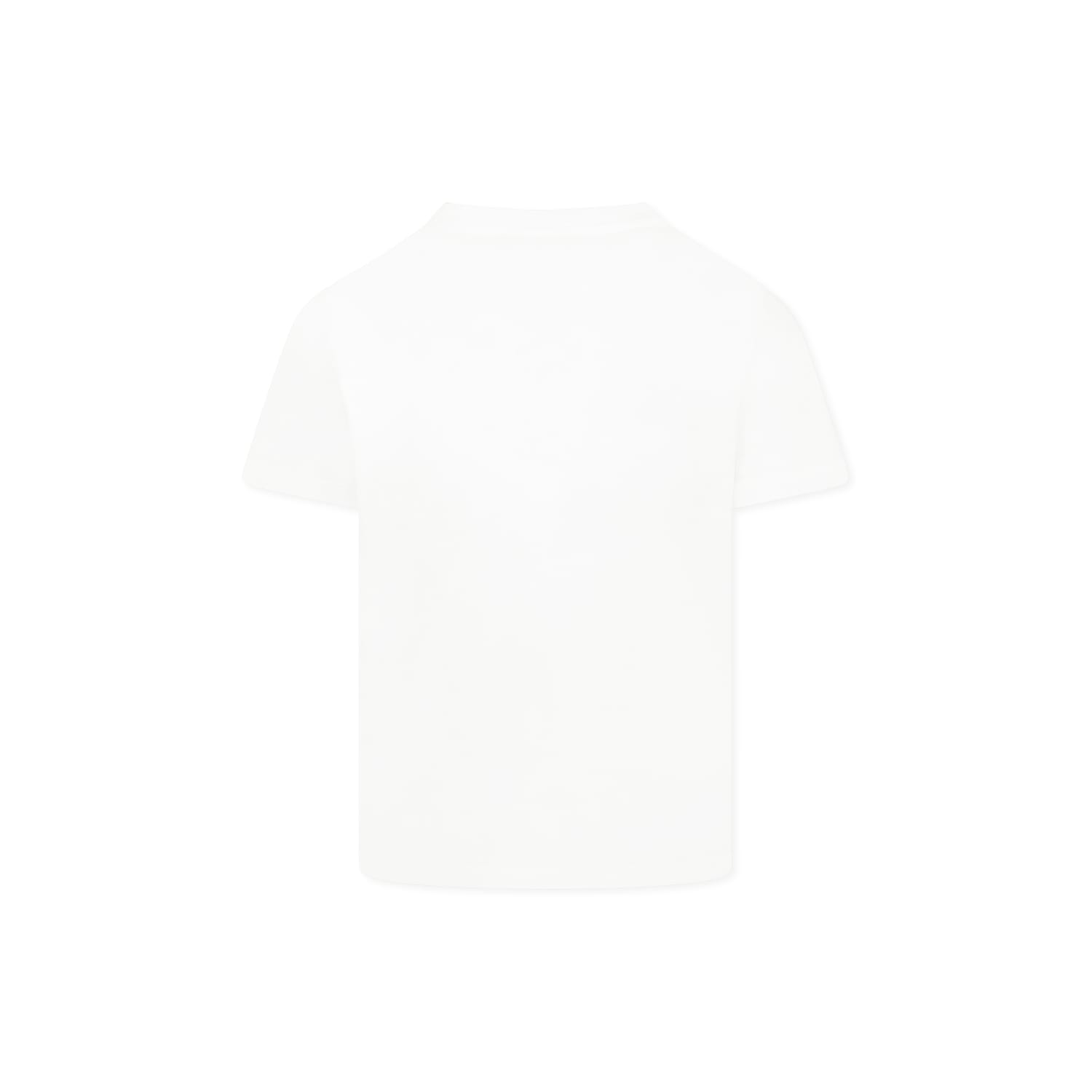 Balmain White T-shirt For Kids With Logo In White