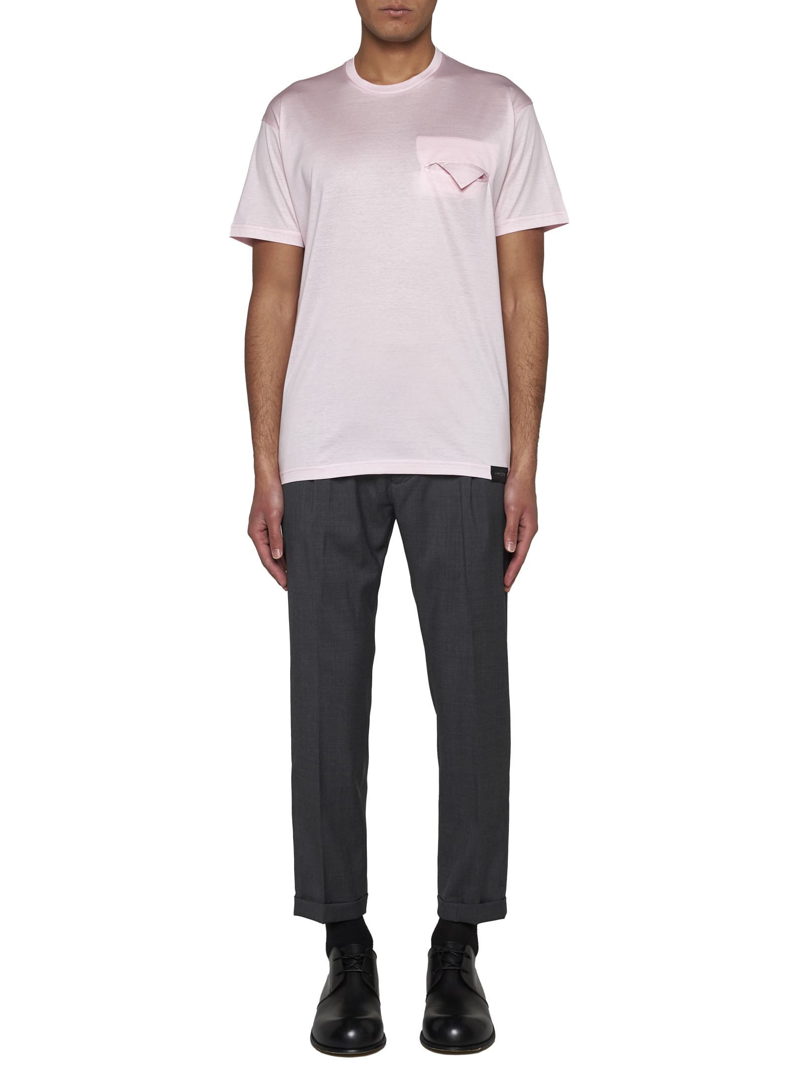 Shop Low Brand T-shirt In Pink