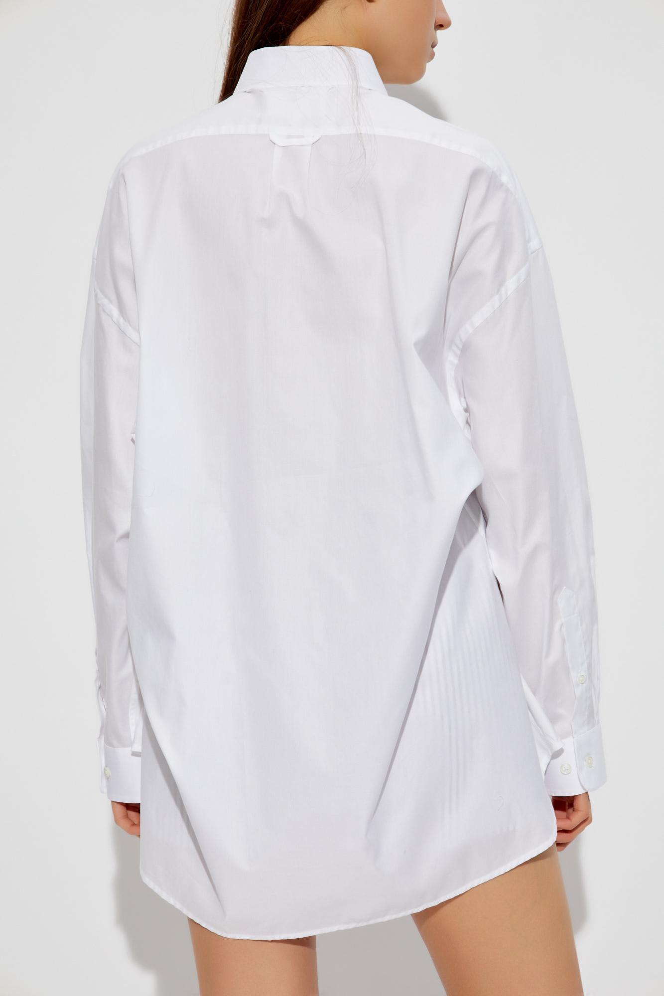 Maison Margiela Jumpsuit With Pocket In White